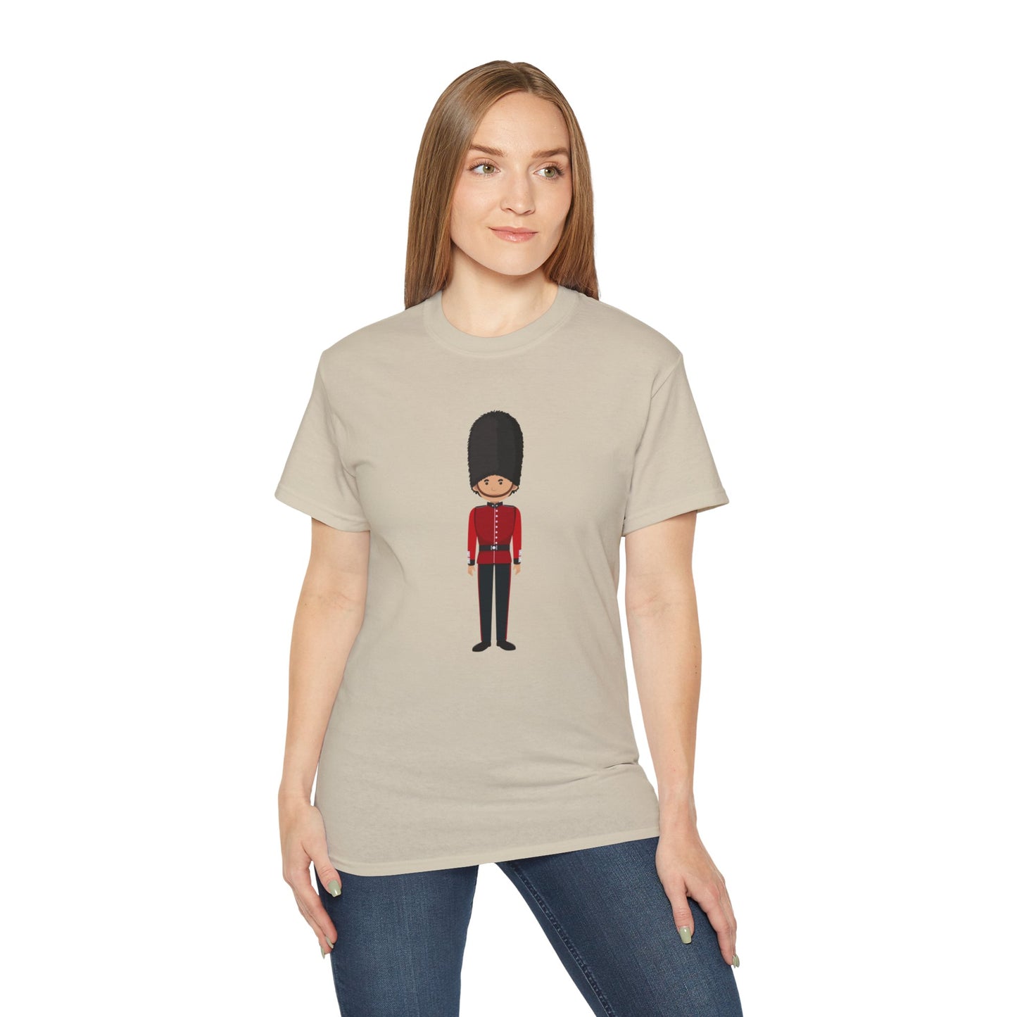 Unisex Ultra Cotton Tee - Military Honorable British Soldier