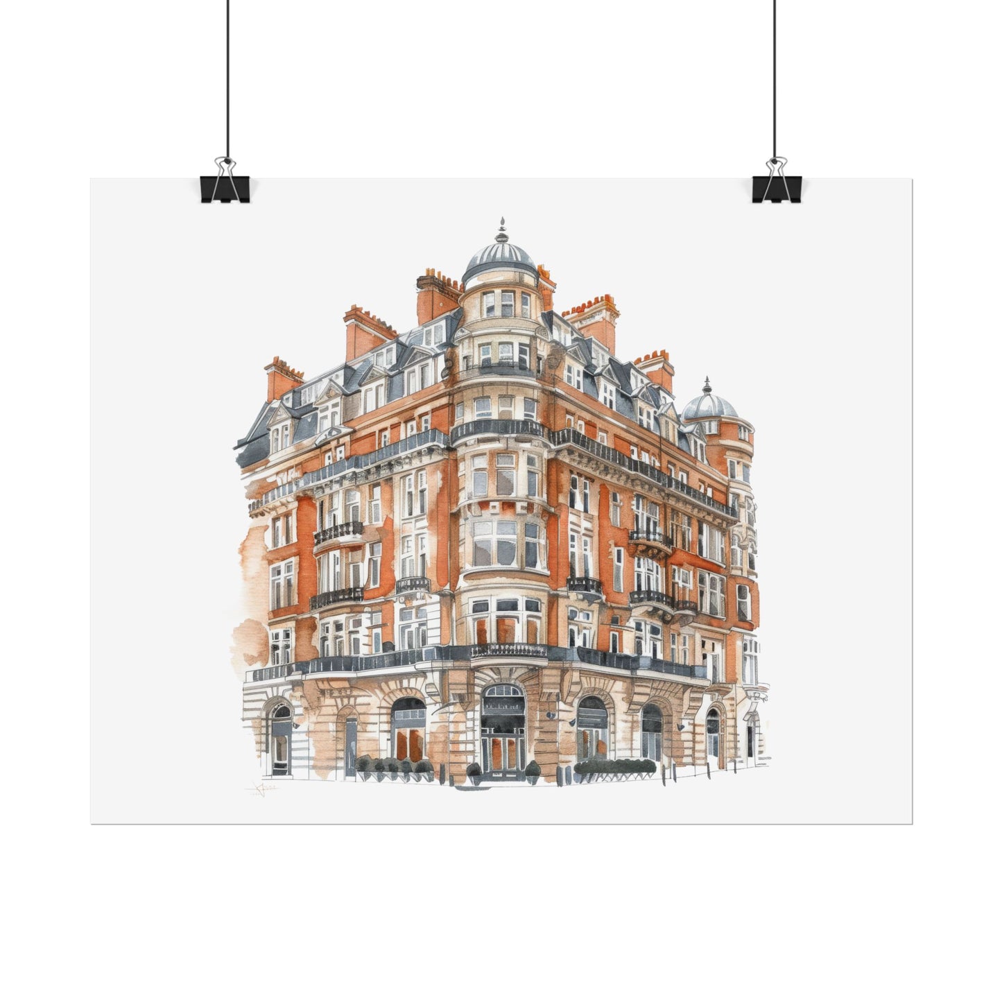 Elegant Architectural Rolled Posters, Art Prints for Home Decor, Gift for Housewarming, Wall Art for Living Room, Unique Art Decor