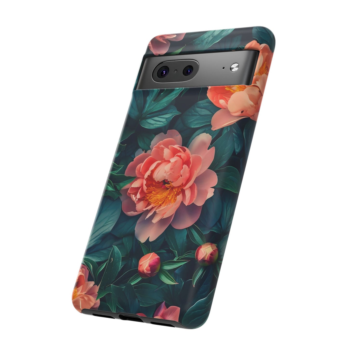 Floral Phone Case - Tough Cases, Flower Design, Botanical Art, Phone Accessory, Gift for Her, Nature Lovers