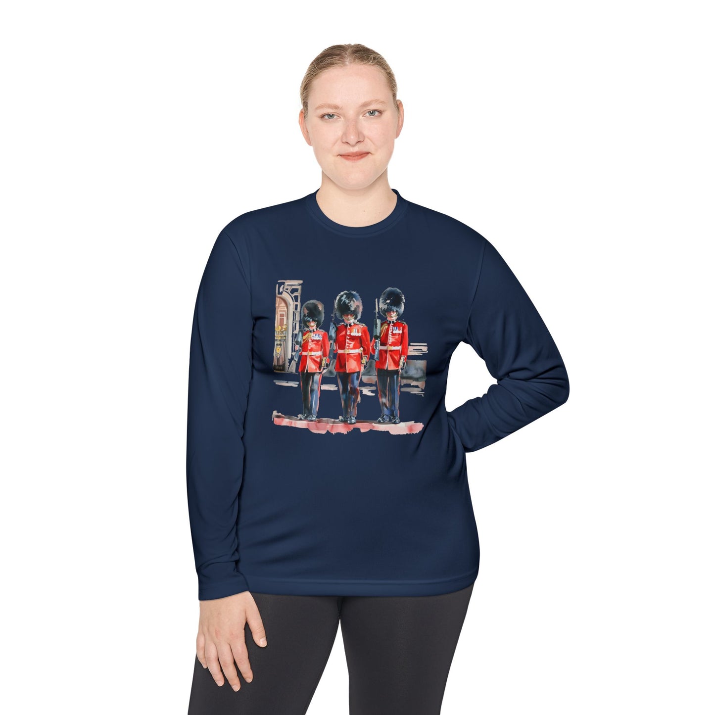 Unisex Lightweight Long Sleeve Tee - British Royal Guard