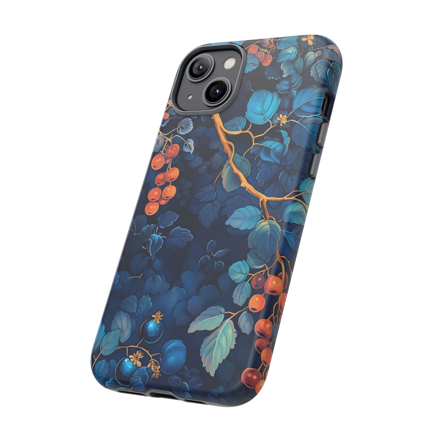 Artistic Phone Case with Floral Design, Tough Cases for iPhone, Nature-Inspired Accessory, Unique Gift for Her, Protective Cover