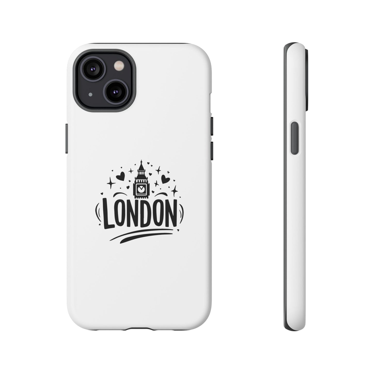 Stylish Phone Case for London Lovers, London Gift, Travel Accessory, Unique Smartphone Case, Cityscape Phone Cover