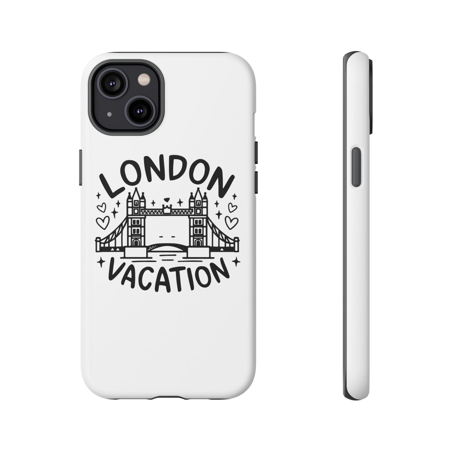 London Vacation Phone Case, Travel Accessories, Unique Gift, London Lover, Custom Phone Cover, Vacation Souvenir