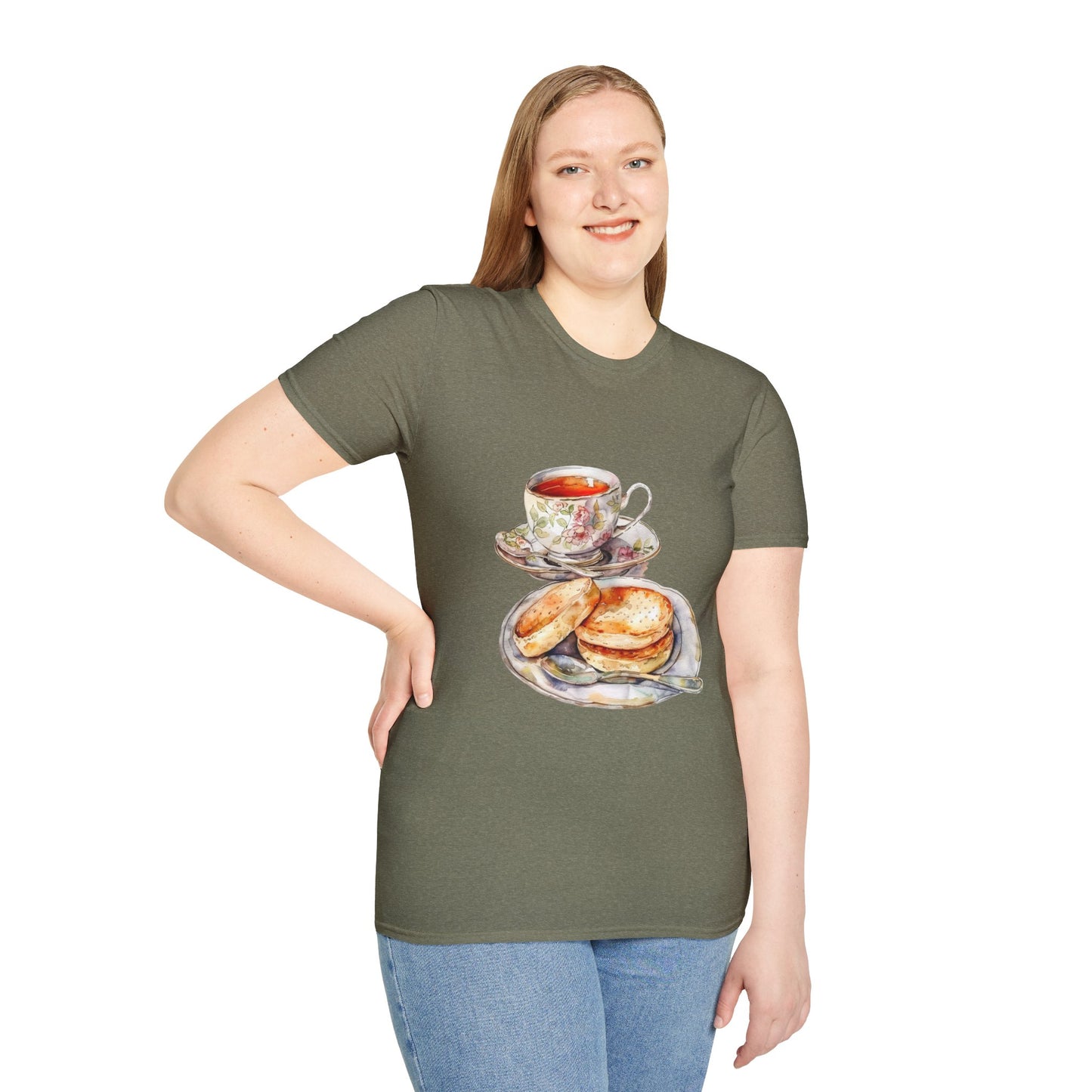 Unisex Softstyle T-Shirt - Morning Majesty - The Royal British Breakfast