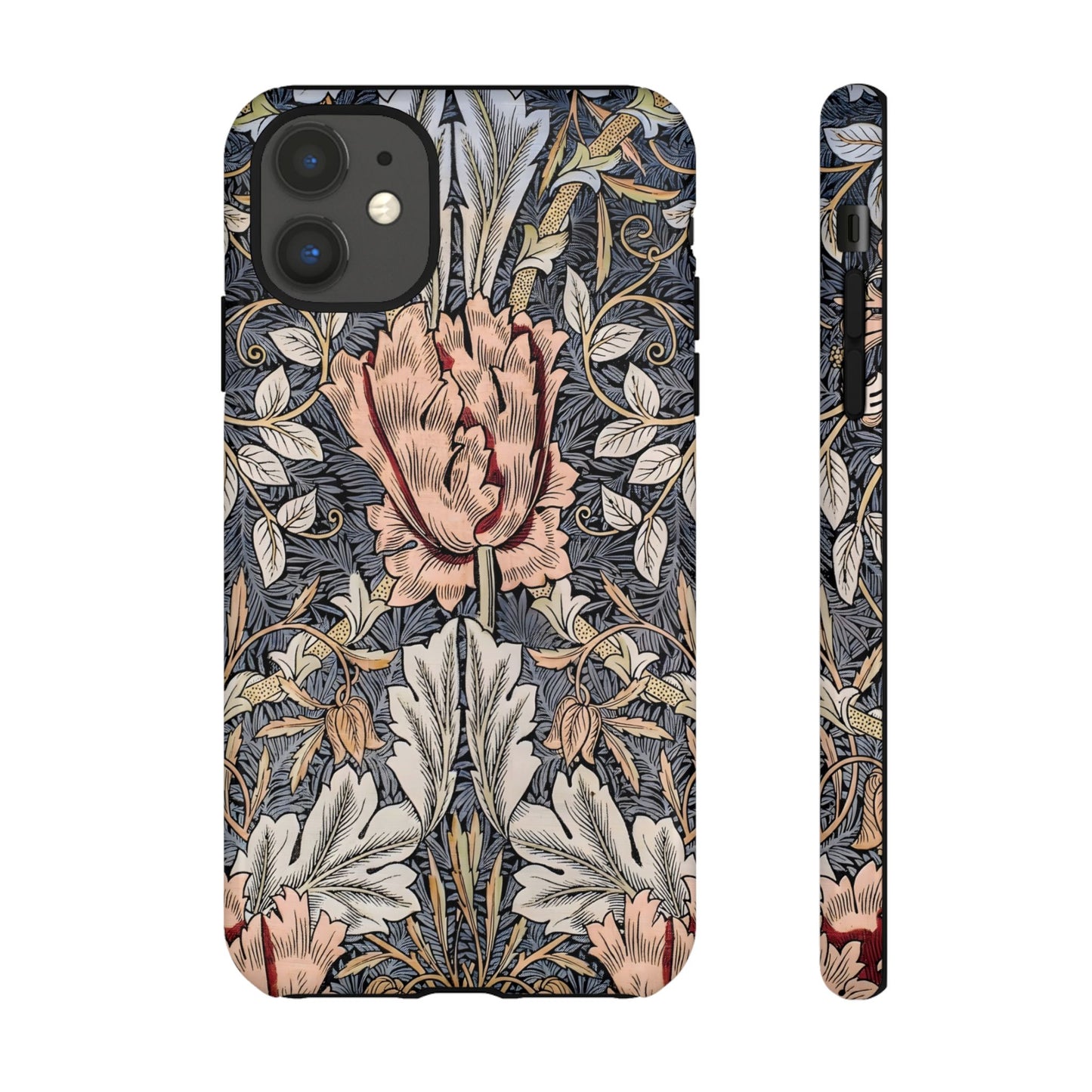 Floral Phone Case, Tough Cases for Stylish Protection, Flower Design, Gift for Her, Phone Accessories, Trendy Mobile Covers