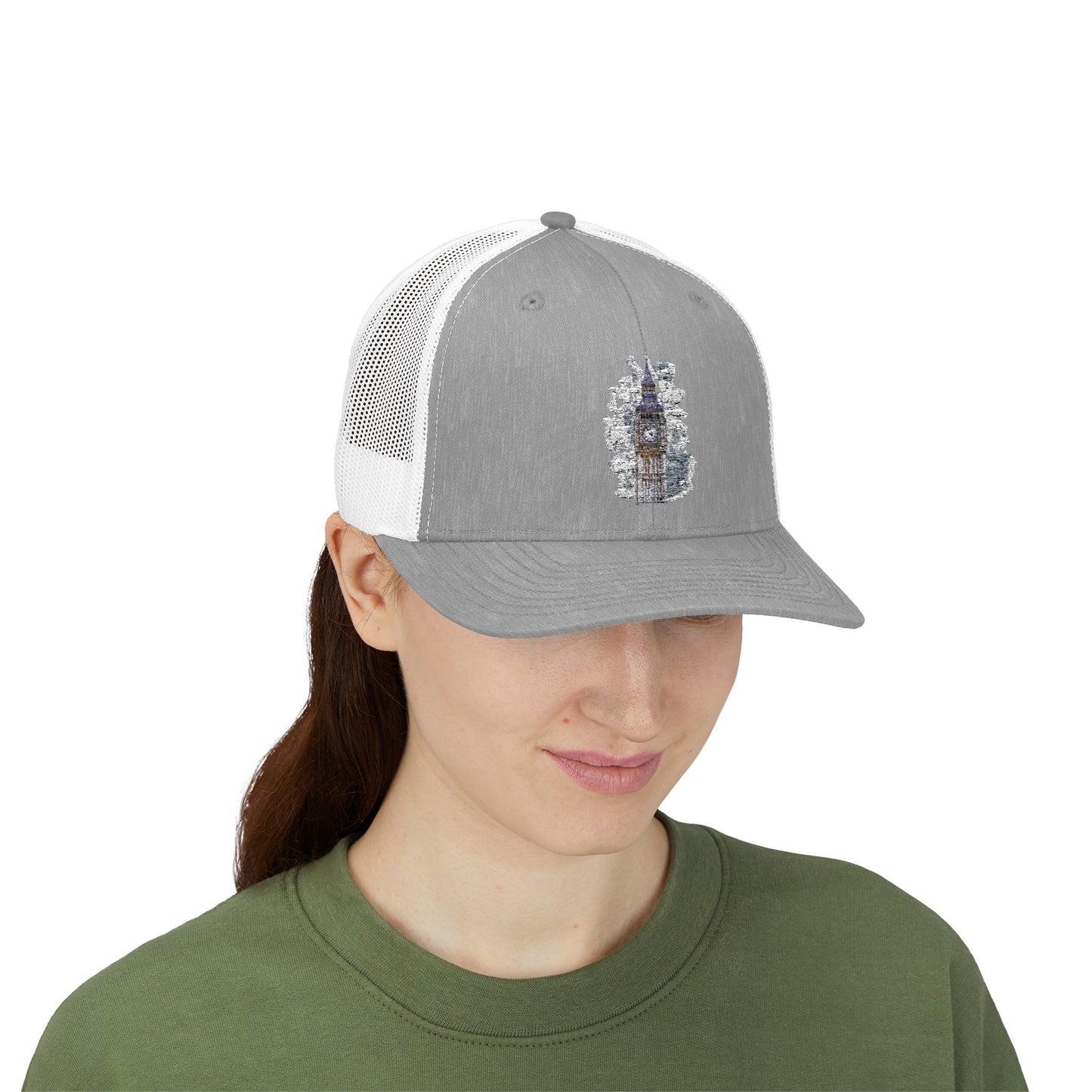 Stylish Trucker Cap for Trendsetters, Casual Streetwear Hat, Perfect for Summer Outings, Gift for Dad or Fashion Lovers
