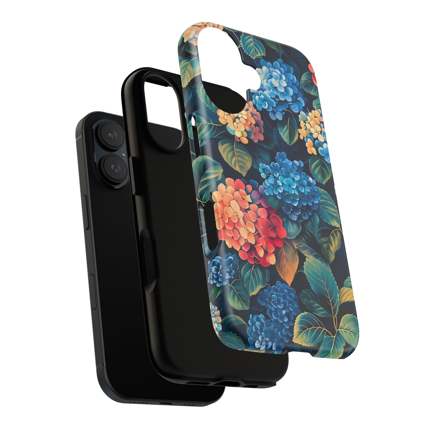 Floral Phone Case, Stylish Tough Case for Gardener Gift, Flower Lover Accessory, Pretty Floral Design, Protective Case