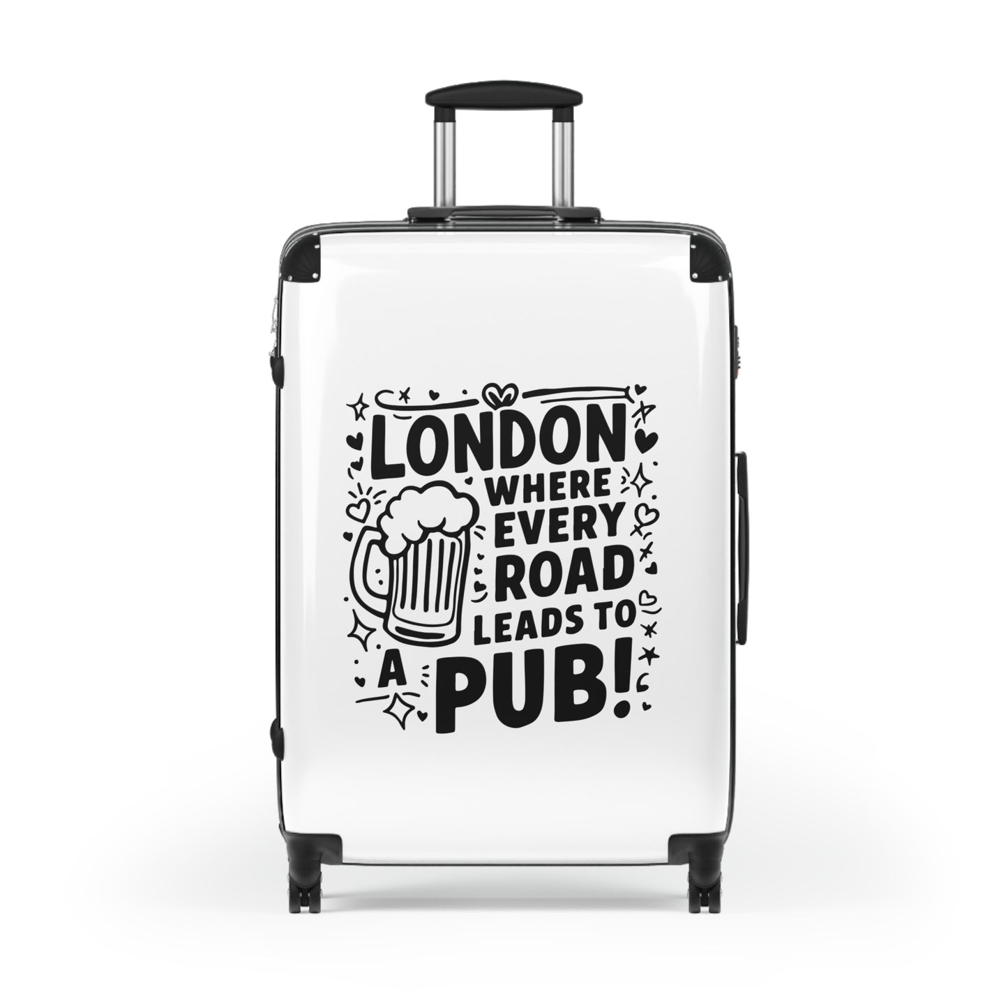 London's Pub Leading Road - Suitcase