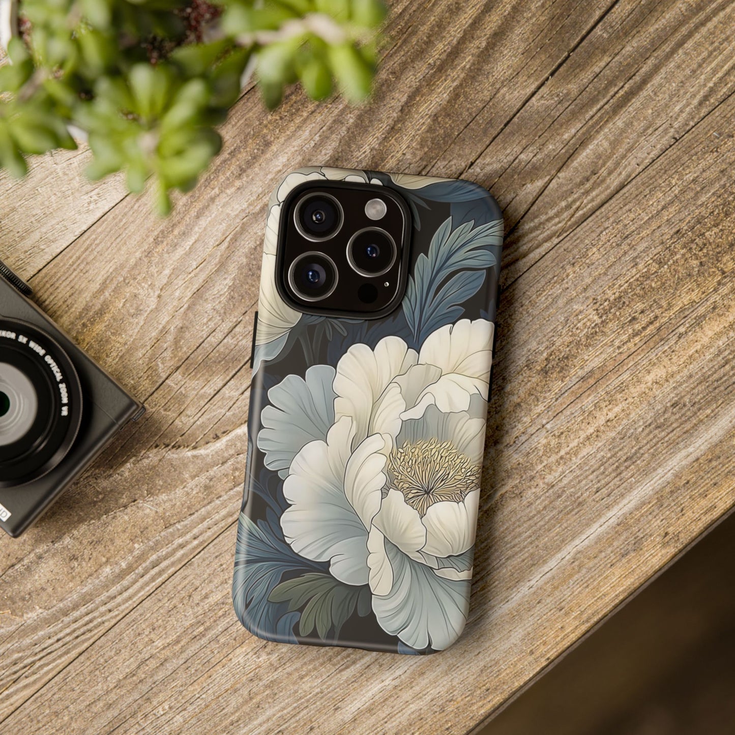 Floral Phone Case - Elegant Tough Cases for Nature Lovers, Stylish Protective Cover for Gifts, Birthdays, Mom's Day, Floral Design