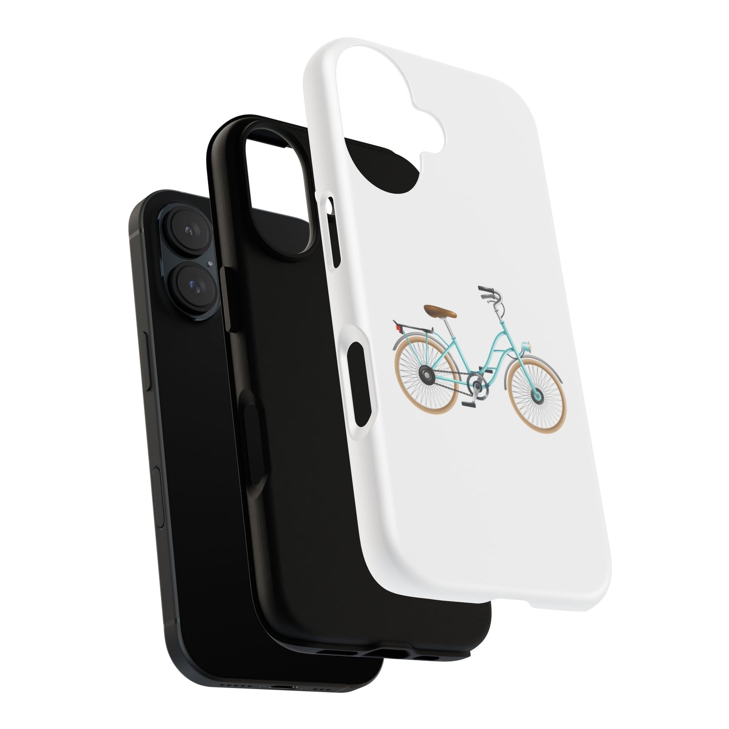 Bicycle Design Tough Phone Case - Durable Protection for Cyclists