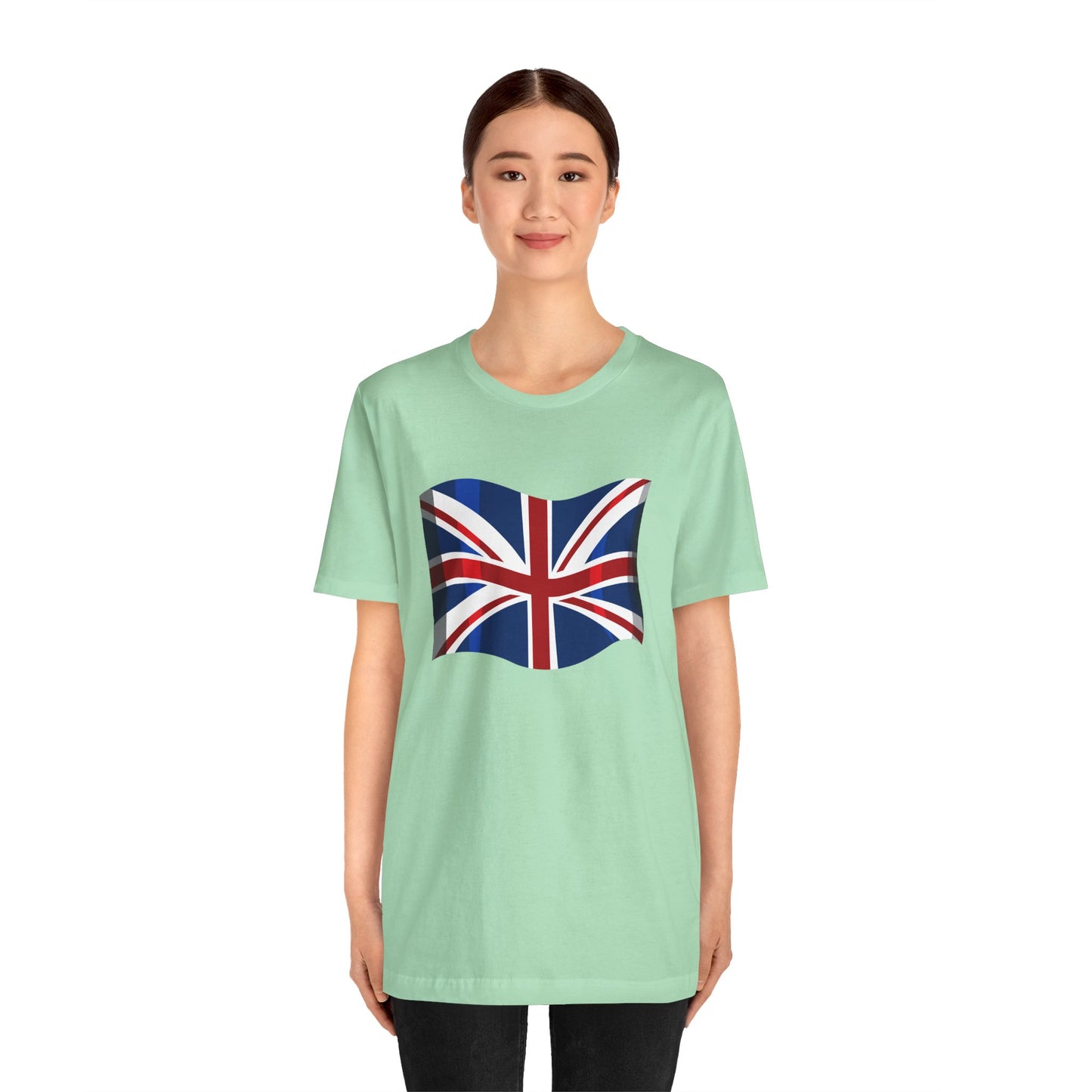 Unisex Jersey Short Sleeve Tee - Classic UK Flag Design - Union Jack Symbol