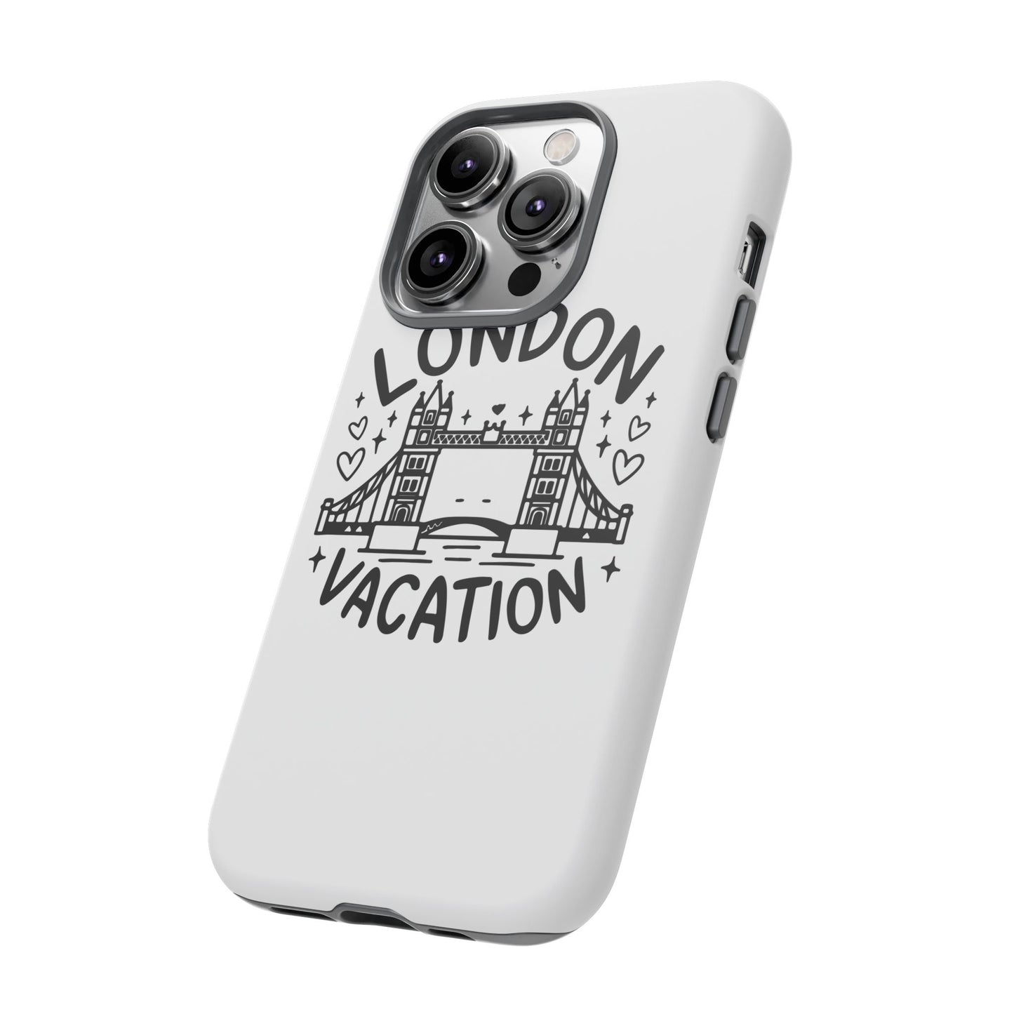 London Vacation Phone Case, Travel Accessories, Unique Gift, London Lover, Custom Phone Cover, Vacation Souvenir