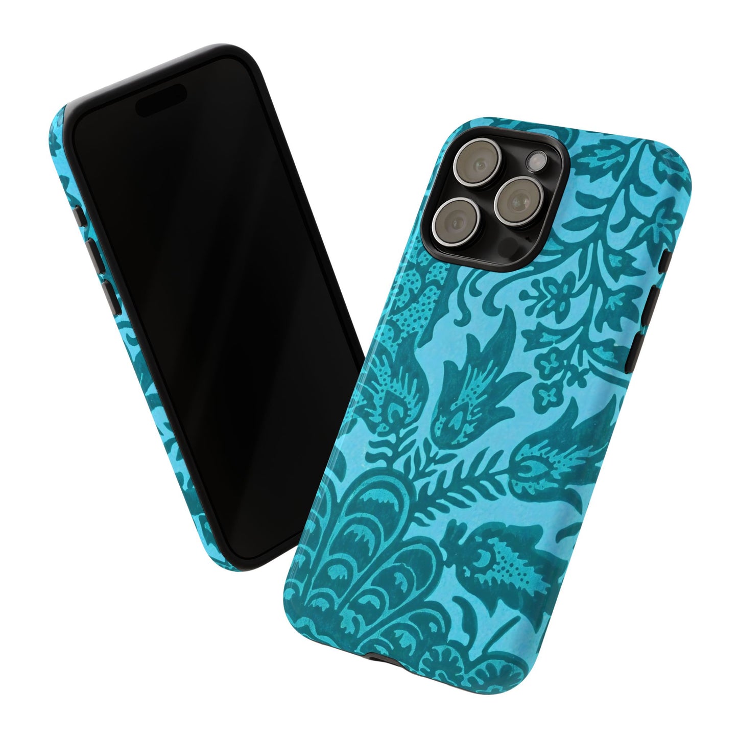 Bohemian Phone Case, Tough Floral Phone Cover, Artistic Phone Protector, Gift for Her, Unique Tech Accessories