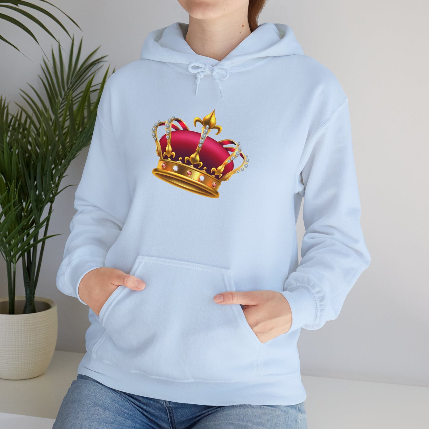 Unisex Heavy Blend™ Hooded Sweatshirt - British Royal Crown