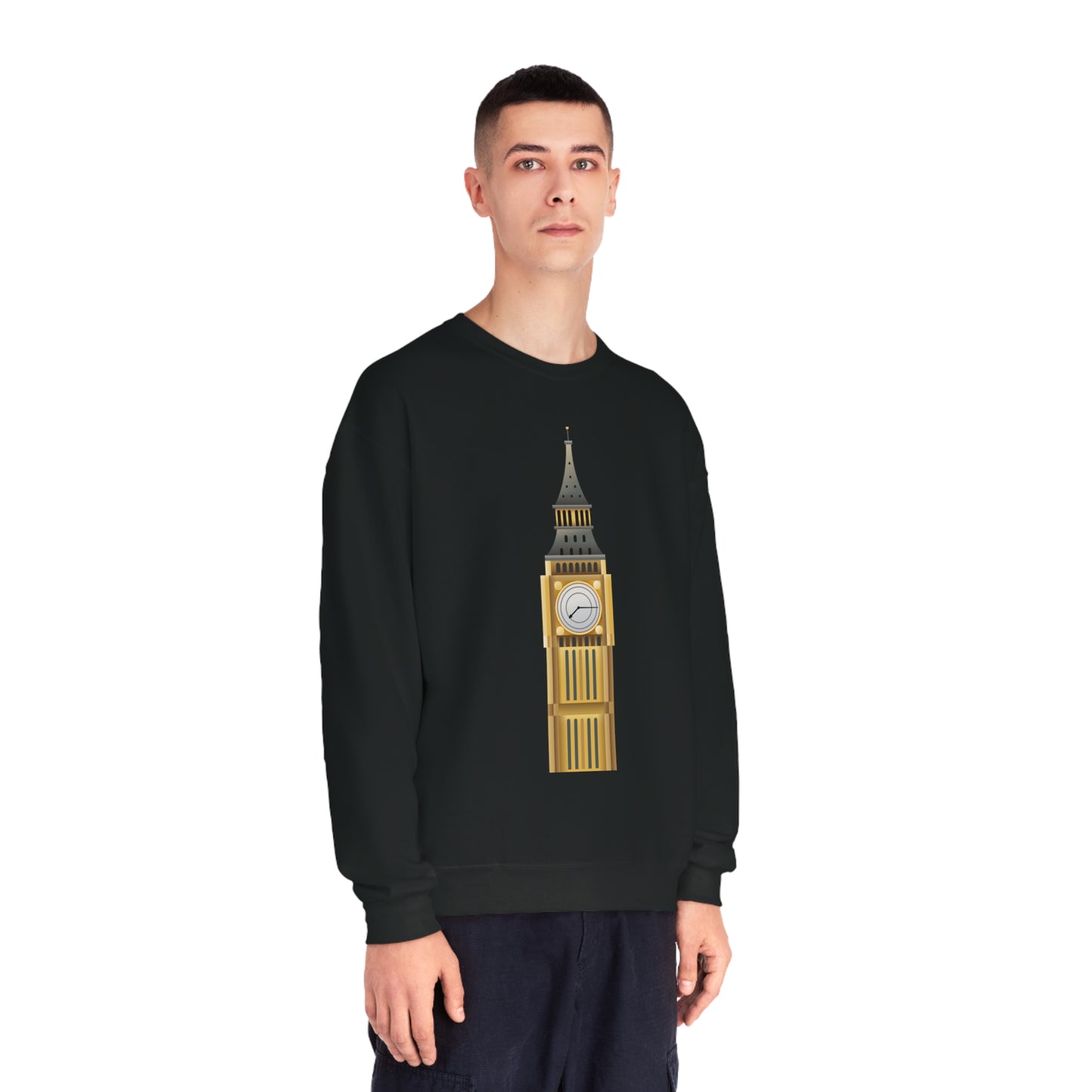 Unisex NuBlend® Crewneck Sweatshirt - Iconic Big Ben Clock Tower