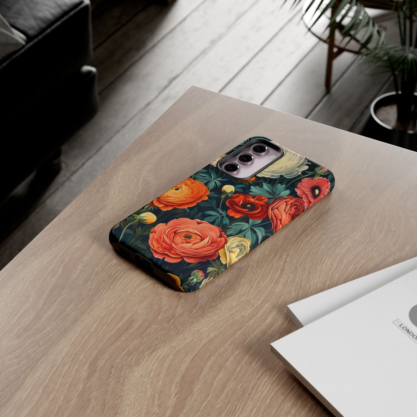 Floral Phone Case, Tough Cases - Stylish Protection, Gifts for Her, Nature Lover Decor, Floral Accessories