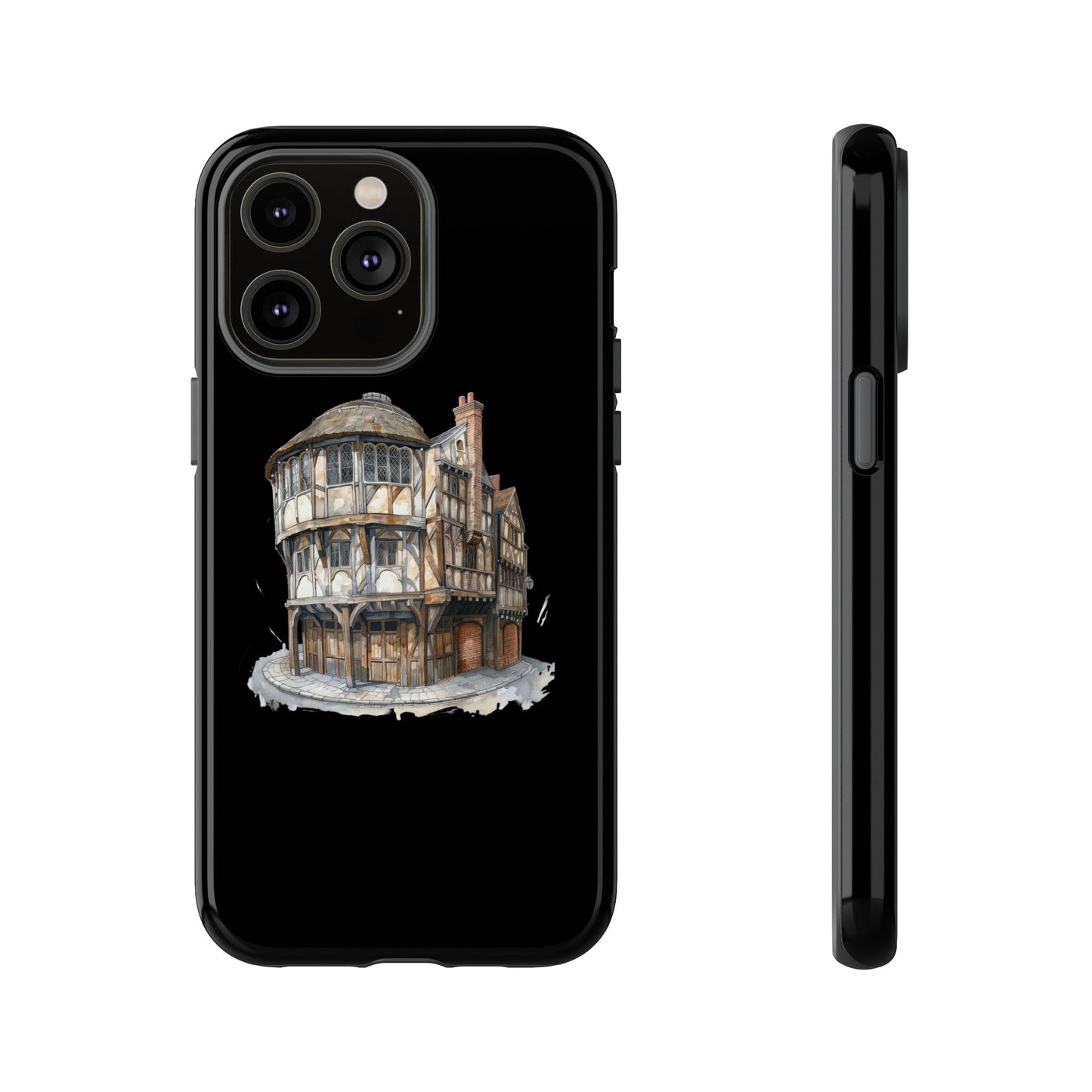 Stylish Phone Case featuring Unique Building Design, Art Lover Gift, Durable Phone Cover, Trendy Gadget Accessory, Unique Gift for Her