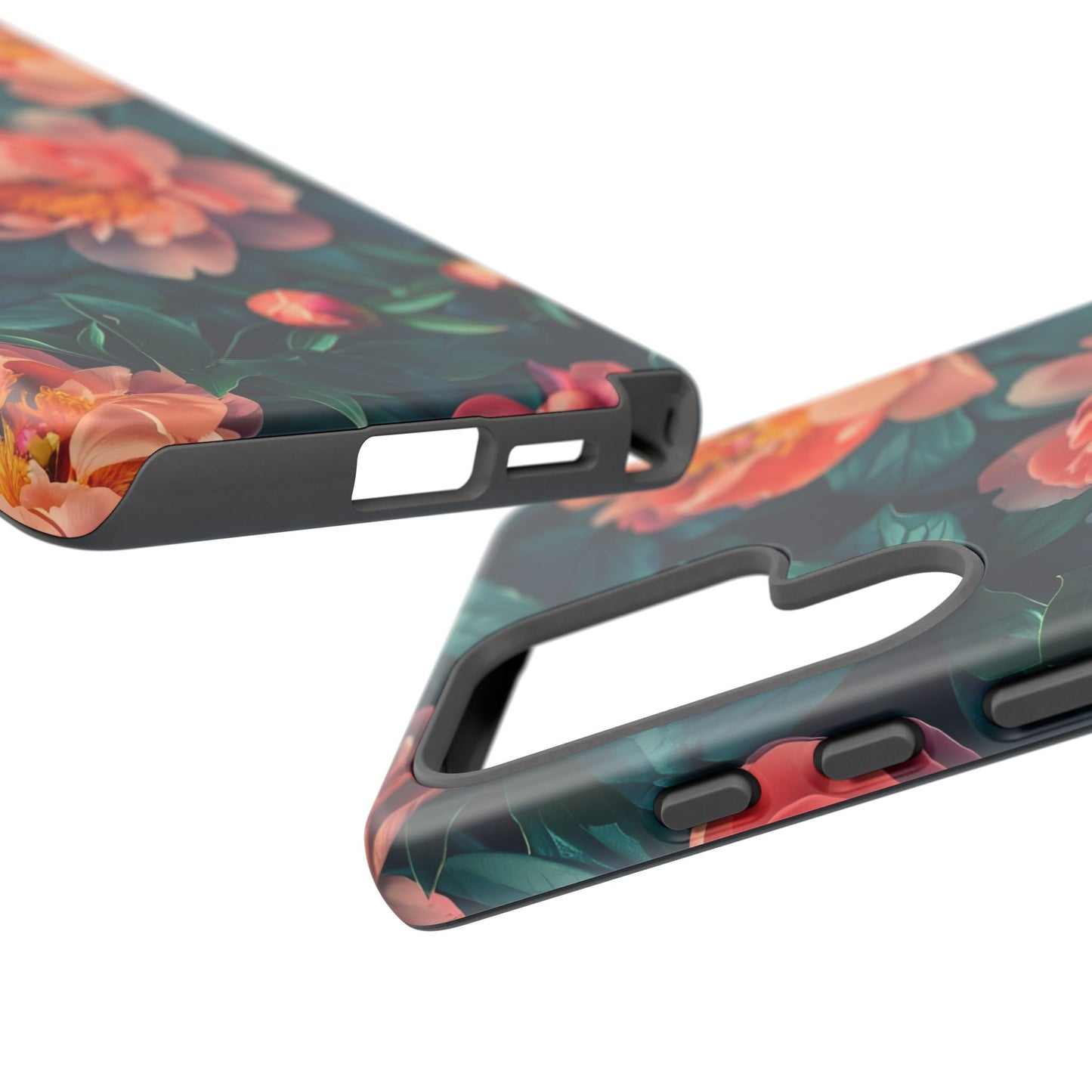 Floral Phone Case - Tough Cases, Flower Design, Botanical Art, Phone Accessory, Gift for Her, Nature Lovers
