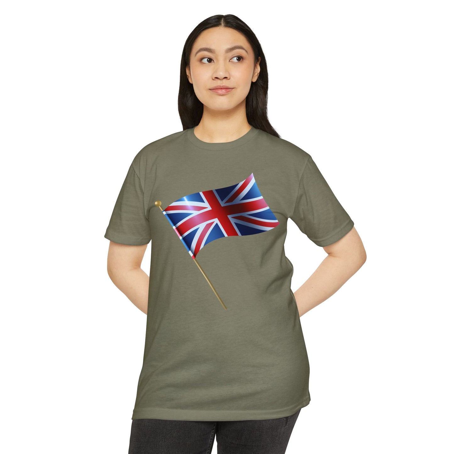 Unisex CVC Jersey T-shirt - The Flag of the United Kingdom