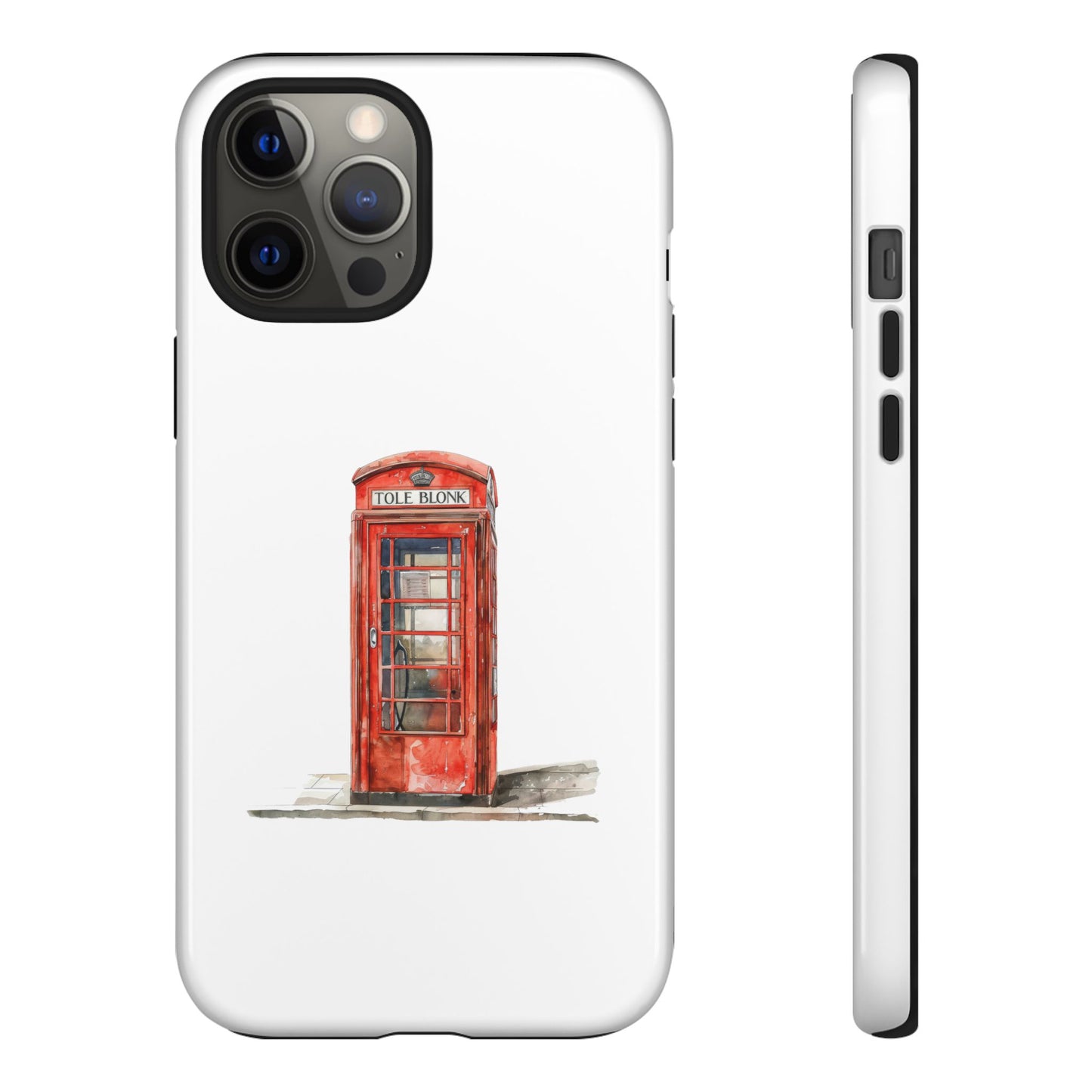 London Phone Booth Tough Case for Smartphones - Stylish Protection with a Unique Design