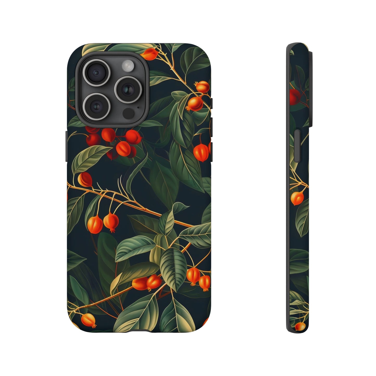 Tough Cases, Floral Phone Case, Nature-Inspired Tech, Unique Gift, Phone Accessory, Botanical Design, Fall Vibes