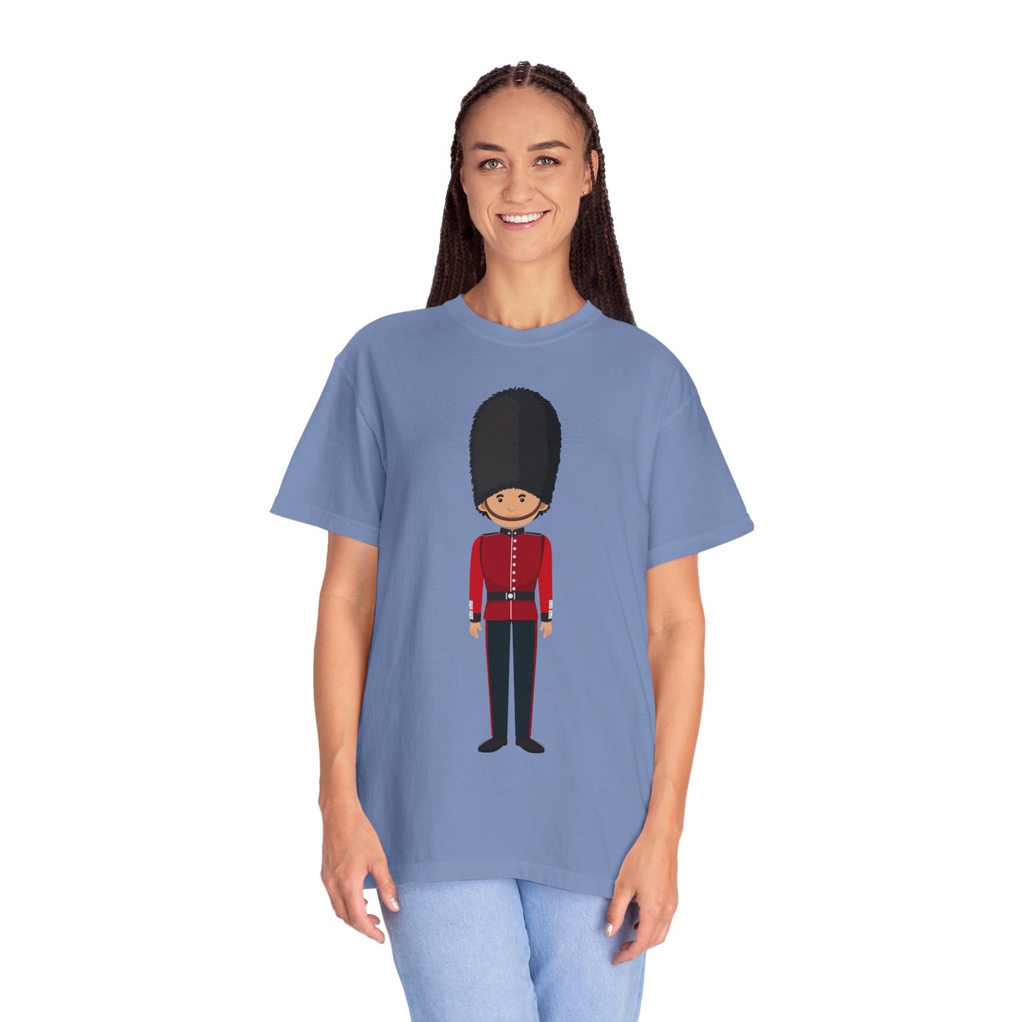 Unisex Garment-Dyed T-shirt - Heroes in Red - Bodmin Keep’s Army History