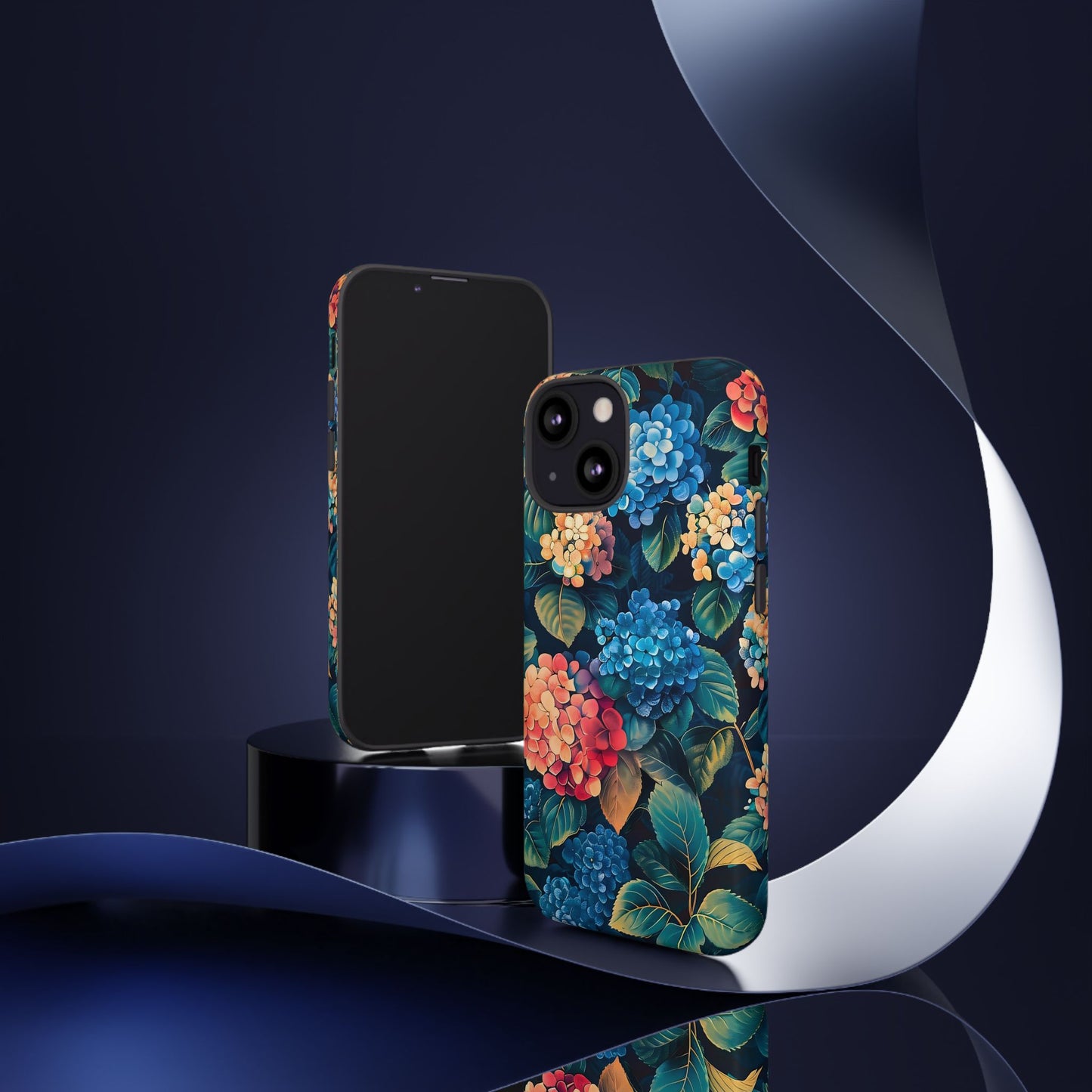 Floral Tough Phone Case, Durable Smartphone Cover, Flower Design, Gift for Her, Stylish Protection