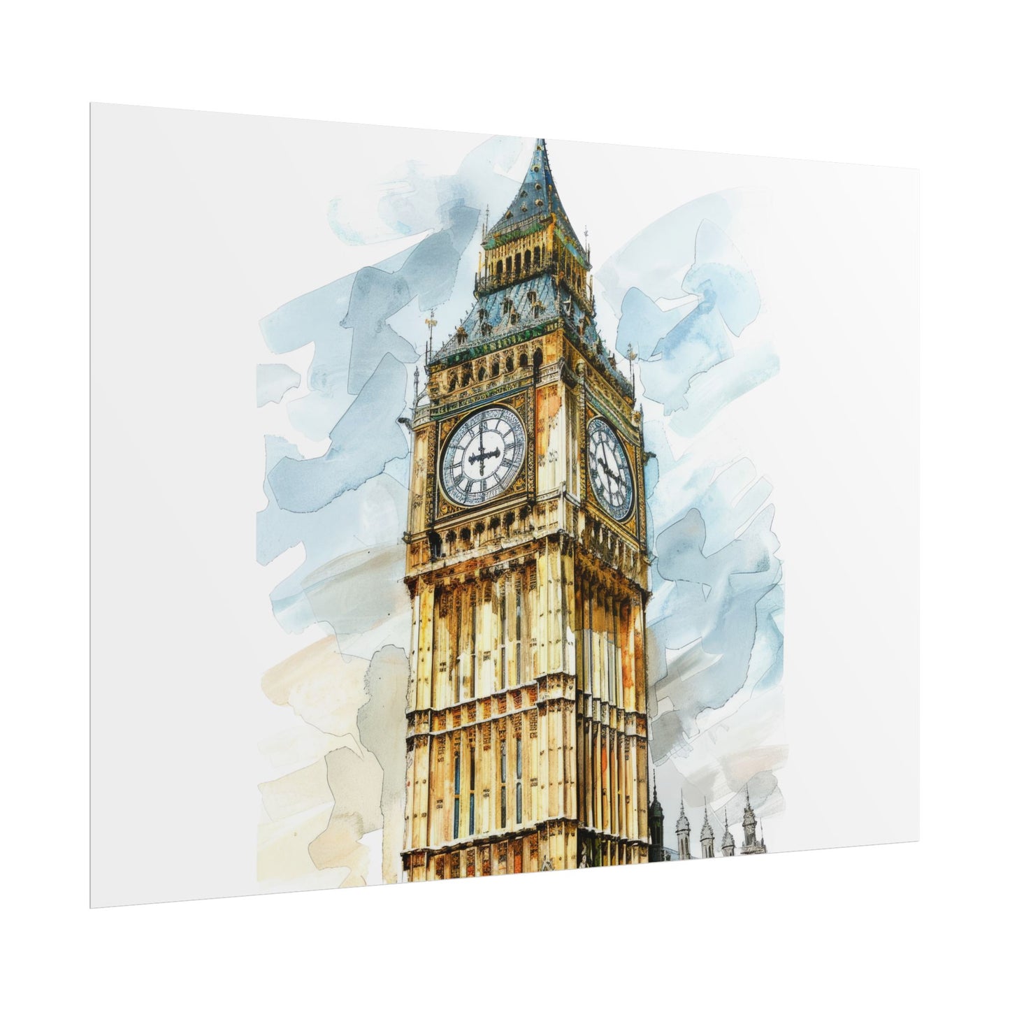 London Tower Rolled Posters