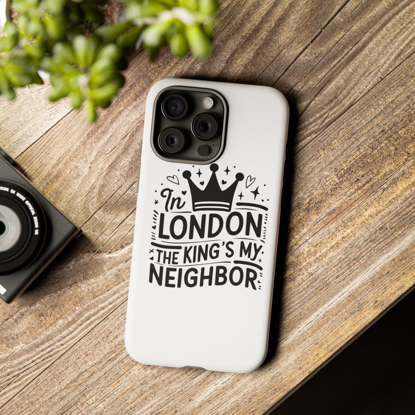 London's Neighbour Phone Case | Royalty Design for Travelers, Gifts for Friends, British Souvenir, Phone Accessory, Stylish Protection