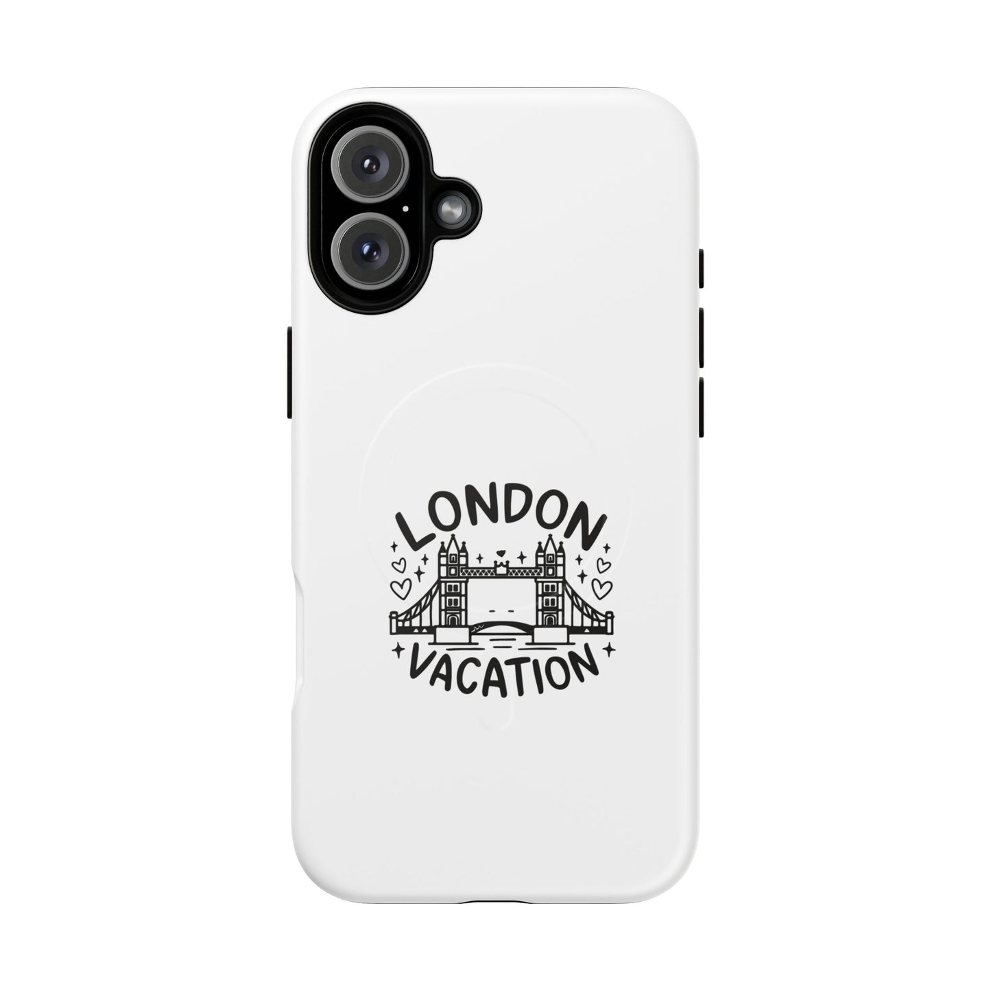 London Vacation Magnetic Case, Unique Phone Cover for Travelers, London Souvenir, Gift for Tourists, Stylish Phone Accessory