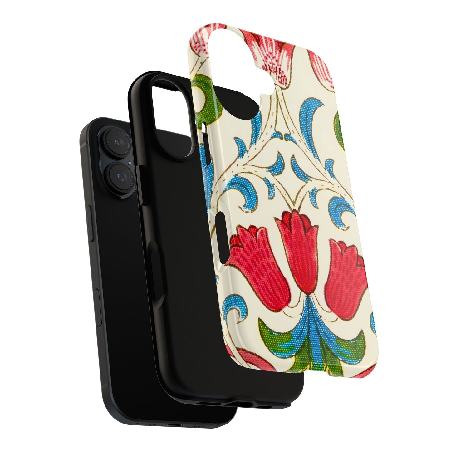 Floral Phone Case - Tough Cases | Stylish Protection, Gift for Her, Boho Phone Cover, Spring Accessory, Cute Tech