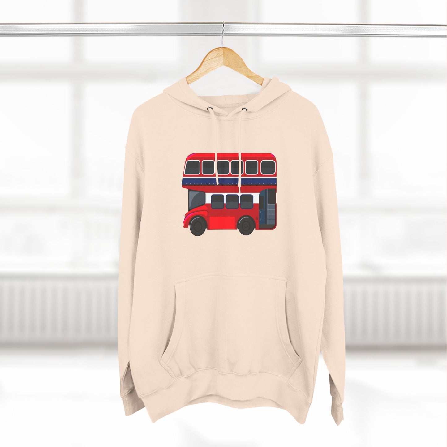 Vintage Car Classy Three-Panel Fleece Hoodie