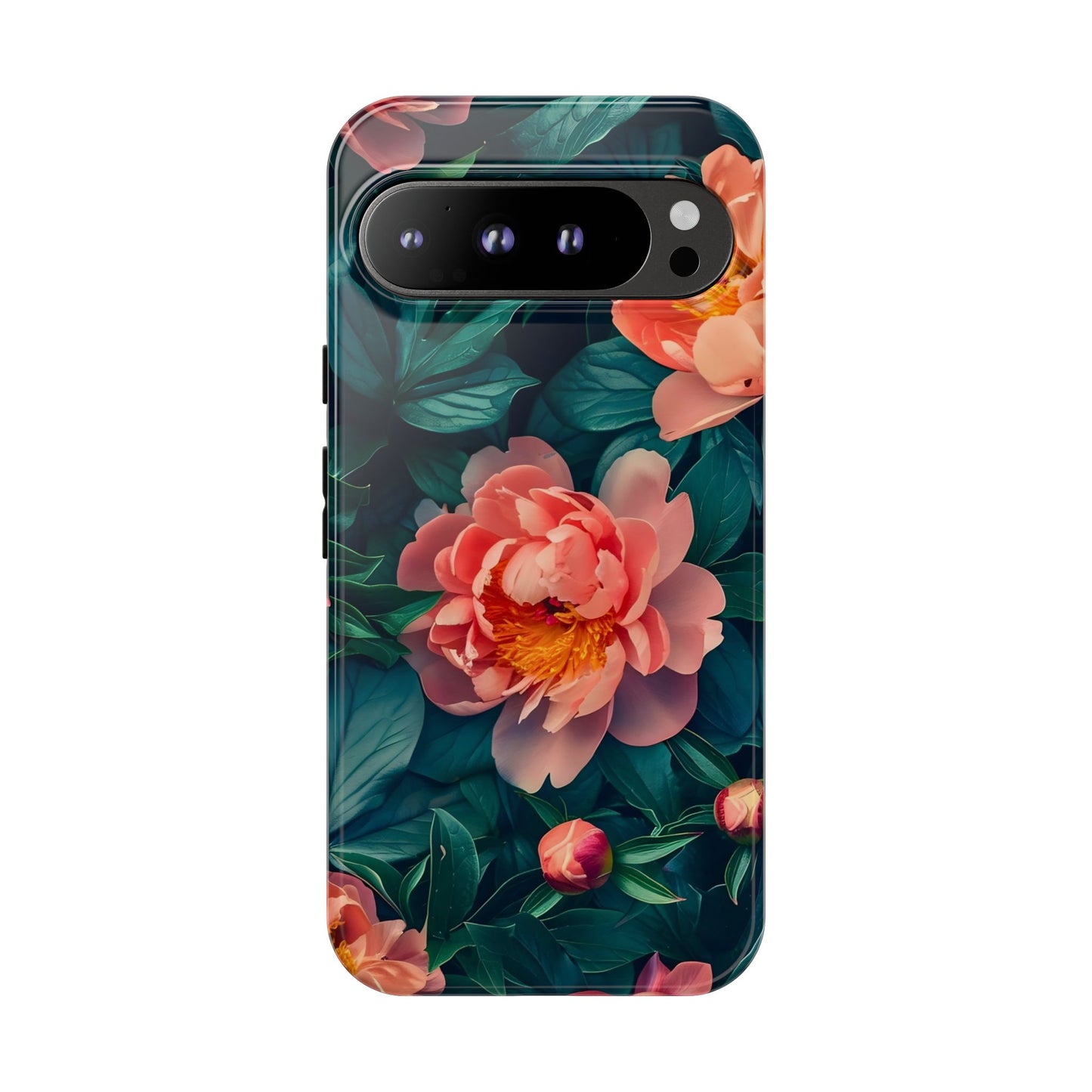Floral Phone Case - Tough Cases, Flower Design, Botanical Art, Phone Accessory, Gift for Her, Nature Lovers