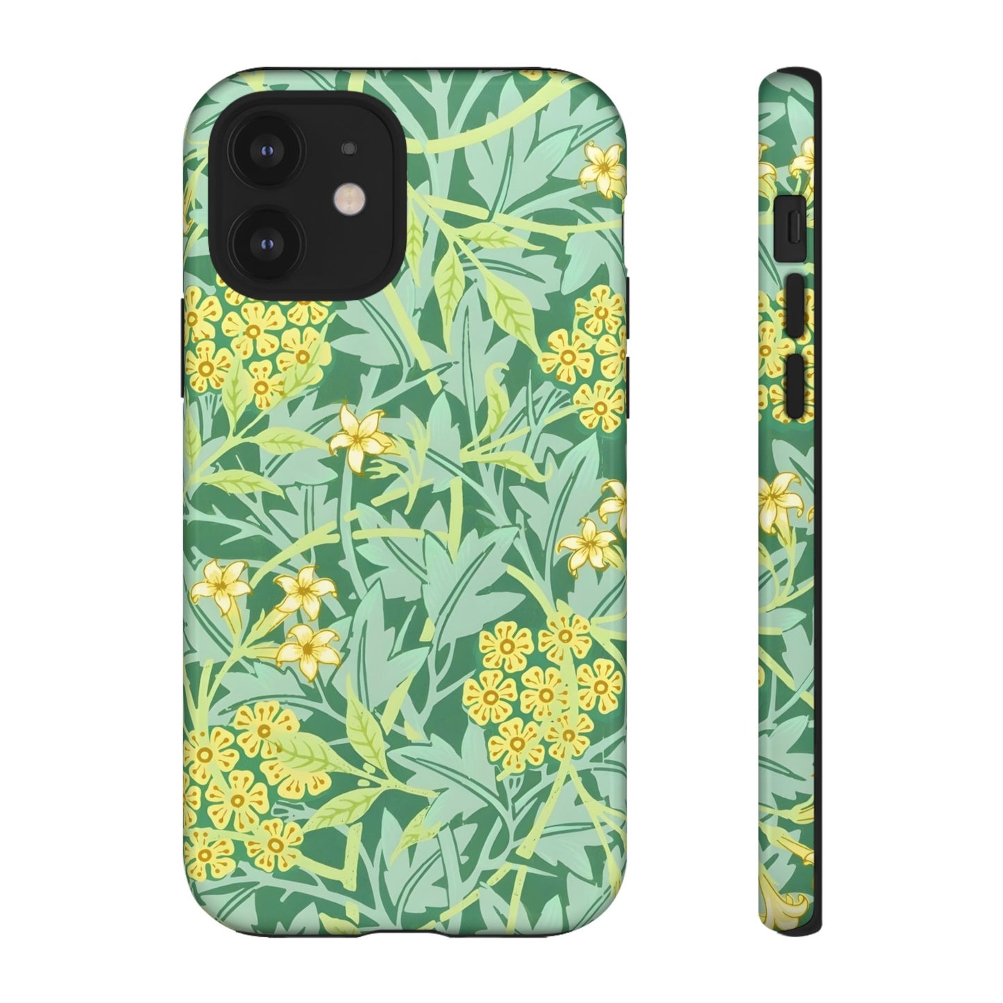 Tough Cases Organic Floral Phone Case, Stylish iPhone Cover, Eco-Friendly Gift, Nature Lover Accessory, Spring Decor, Unique Phone Protector