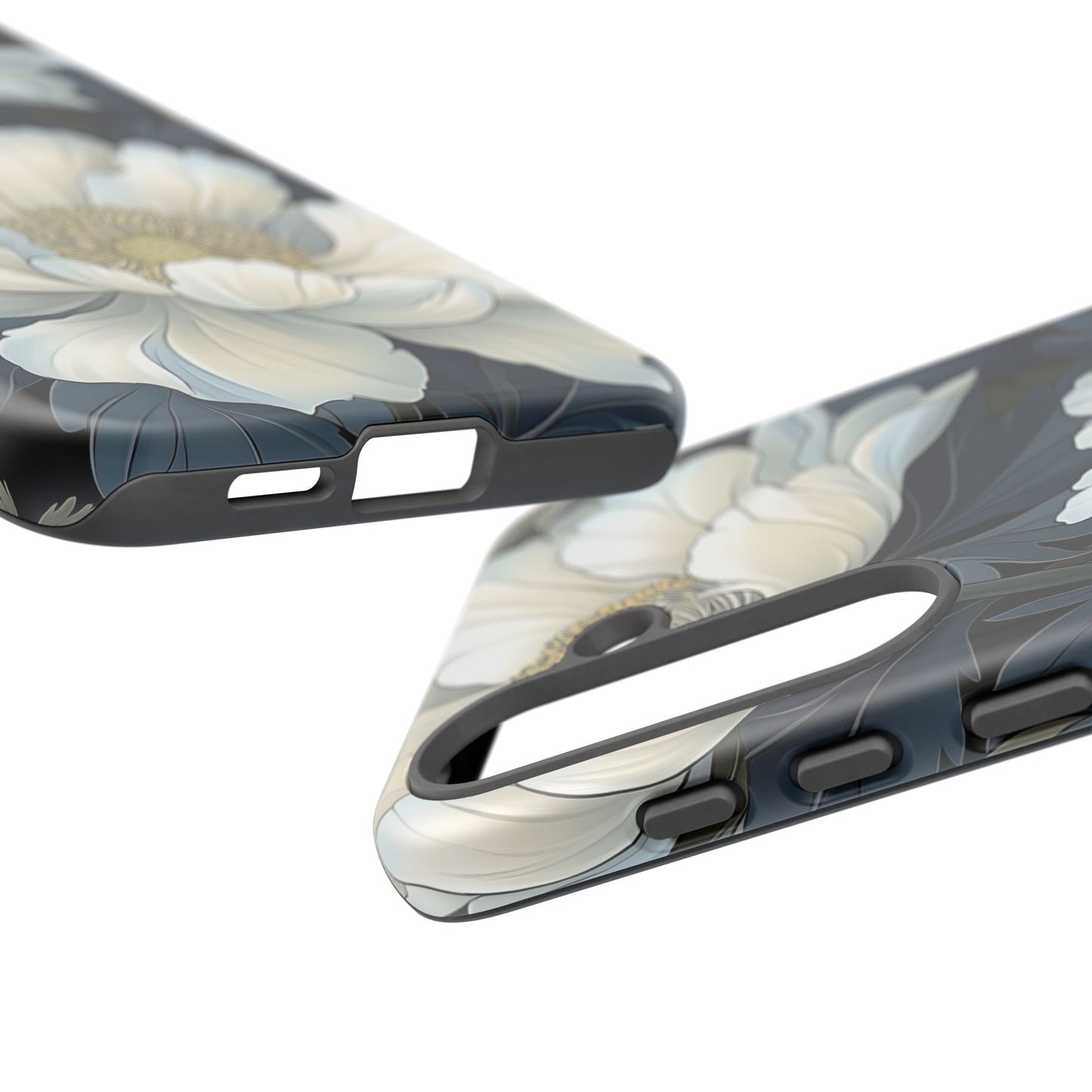 Elegant Floral Phone Case, Floral iPhone Cover, Flower Art Phone Case, Eco-Friendly Mobile Protection, Tough & Stylish Phone Case