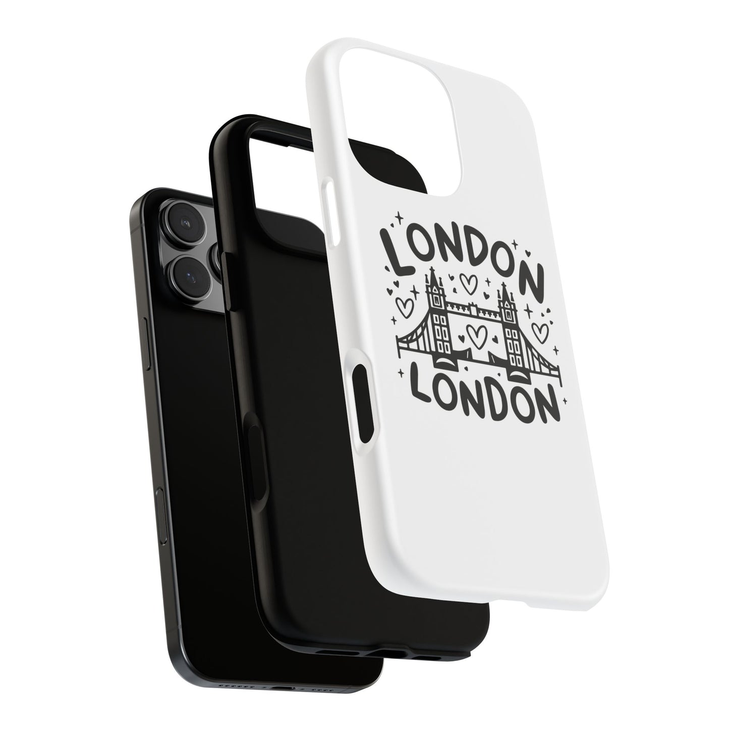 Love London Bridge Phone Case, Tough Cases for London Lovers, Cute Protection, Travel Gift, Phone Accessory, Design with Love