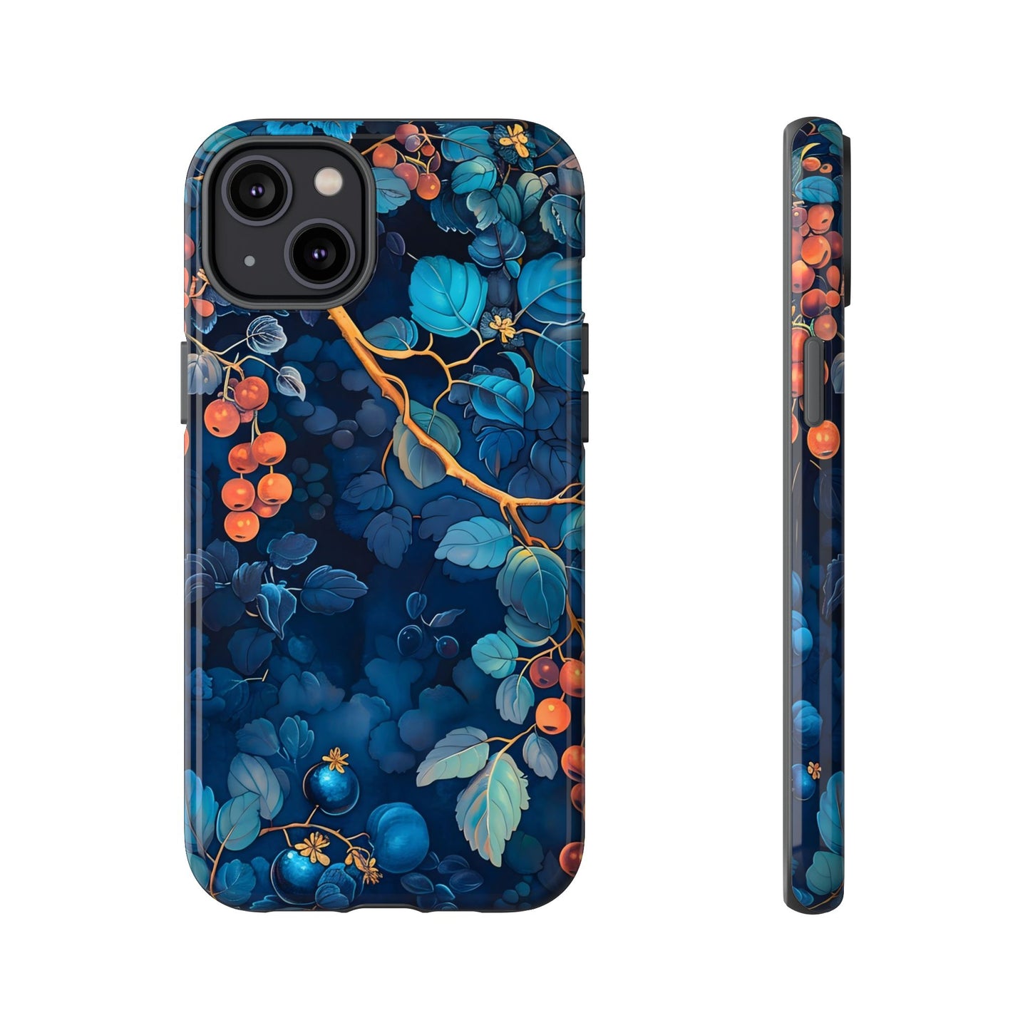 Artistic Phone Case with Floral Design, Tough Cases for iPhone, Nature-Inspired Accessory, Unique Gift for Her, Protective Cover