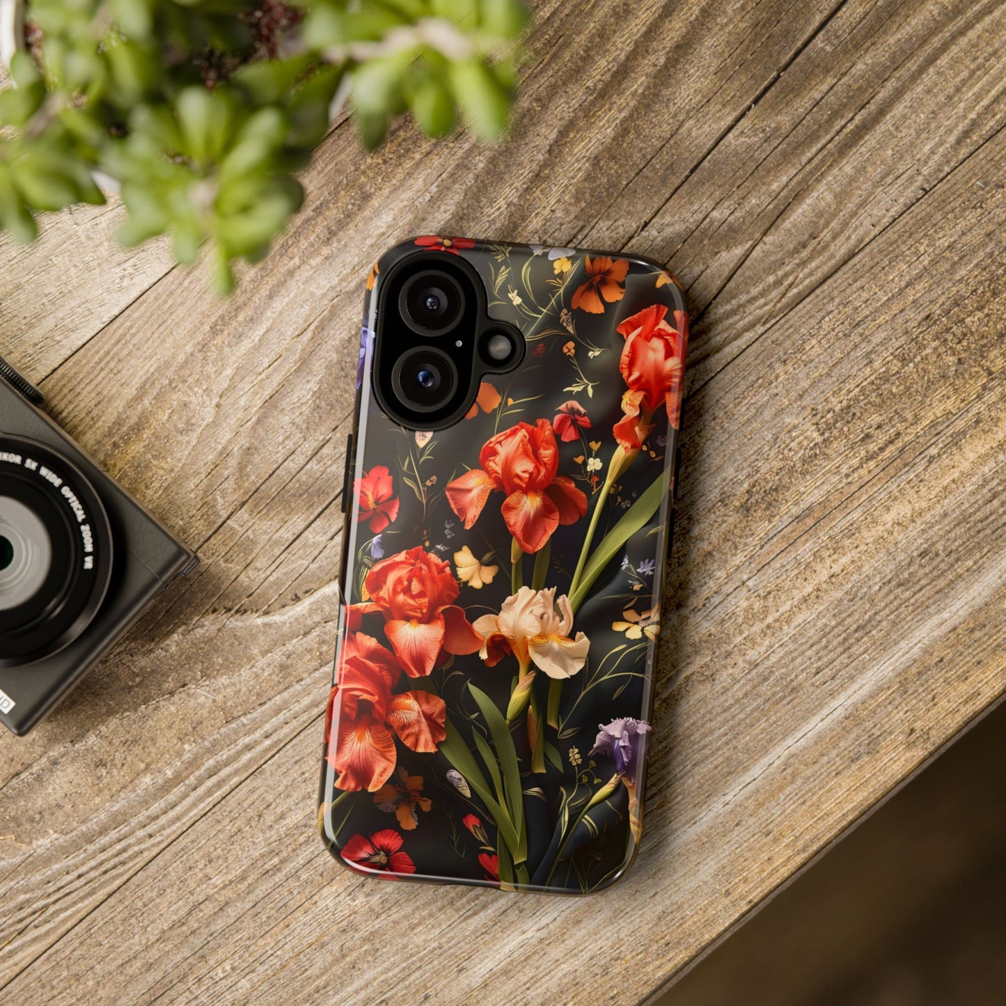 Floral Tough Case for Phone, Durable Protective Phone Cover, Gift for Flower Lovers, Phone Accessories, Spring Vibes