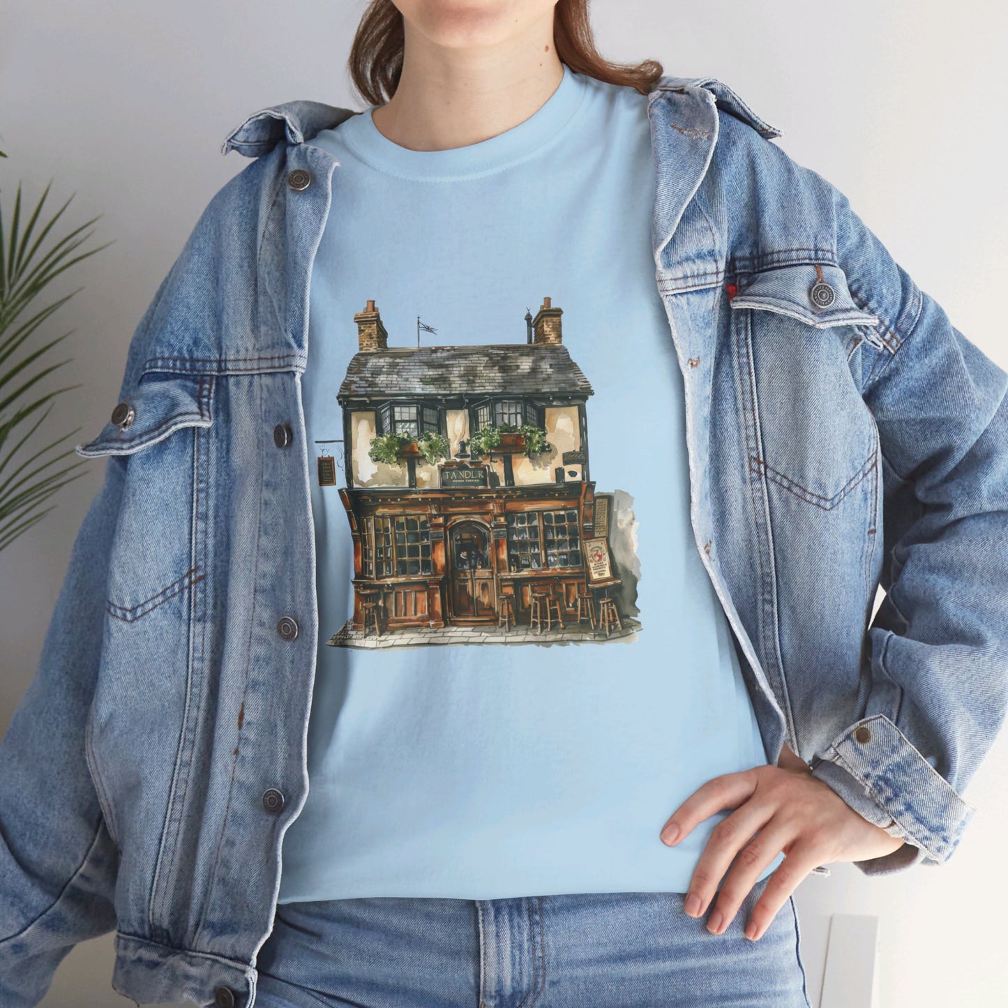 Vintage British House - Classy Unisex Heavy Cotton T-Shirt