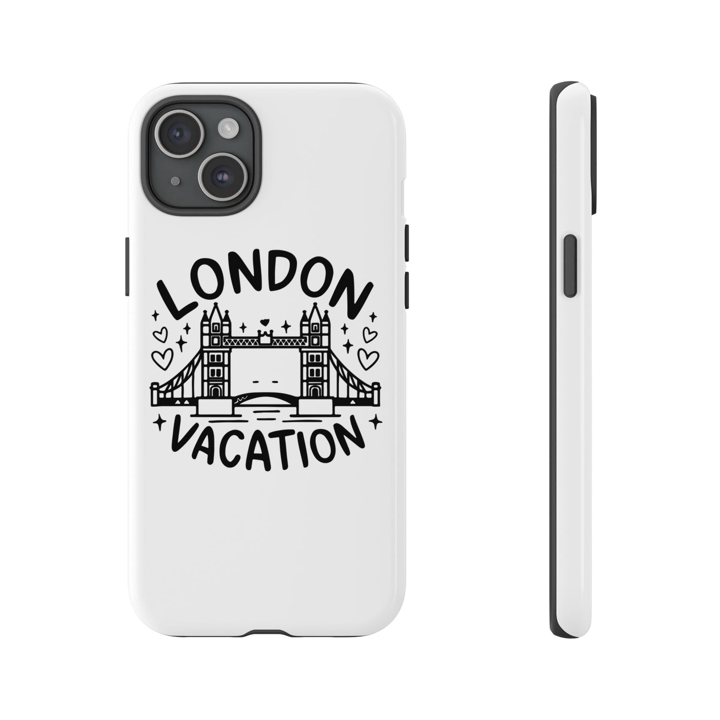 London Vacation Phone Case, Travel Accessories, Unique Gift, London Lover, Custom Phone Cover, Vacation Souvenir