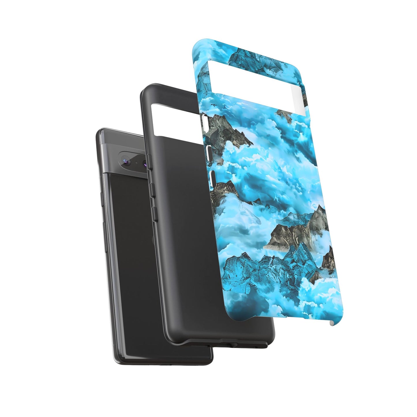 Mountain Wave Phone Case - Adventure Gear, Outdoor Gifts, Stylish Cases, Trendy Accessories, Nature Lovers