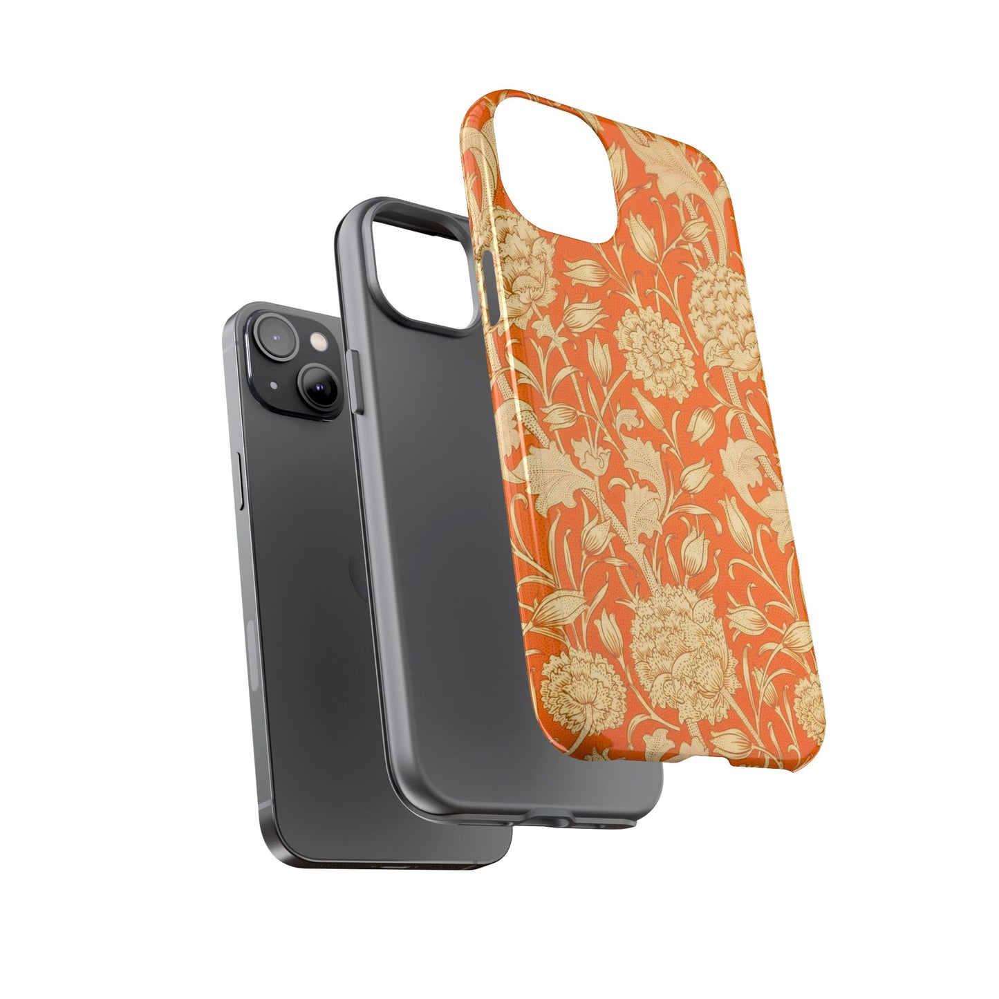 Floral Phone Case, Vibrant Tough Cases for Garden Lovers, Stylish Protection, Gift for Birthdays, Spring Decor, Unique Design