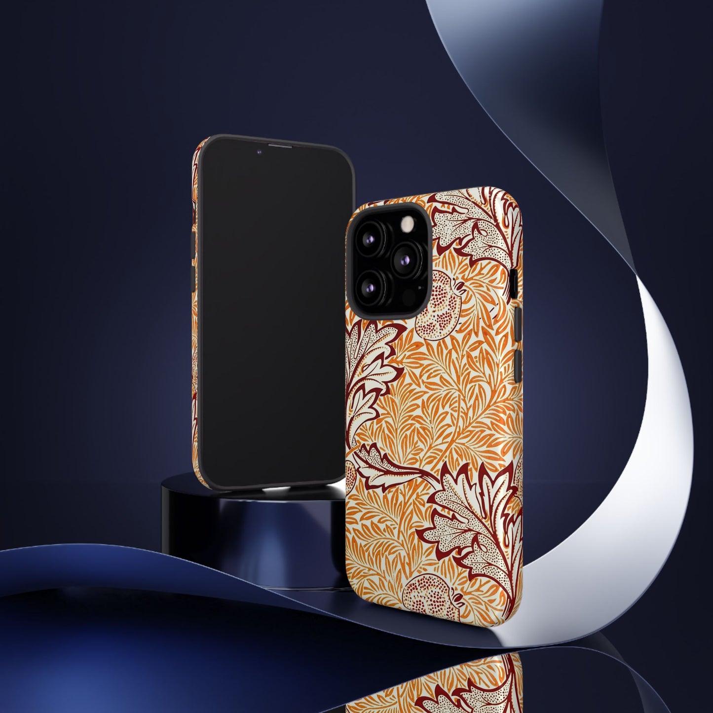 Stylish Phone Case, Tough Cases with Floral Design, Protective Cover, Gift for Her, Cute Phone Accessory