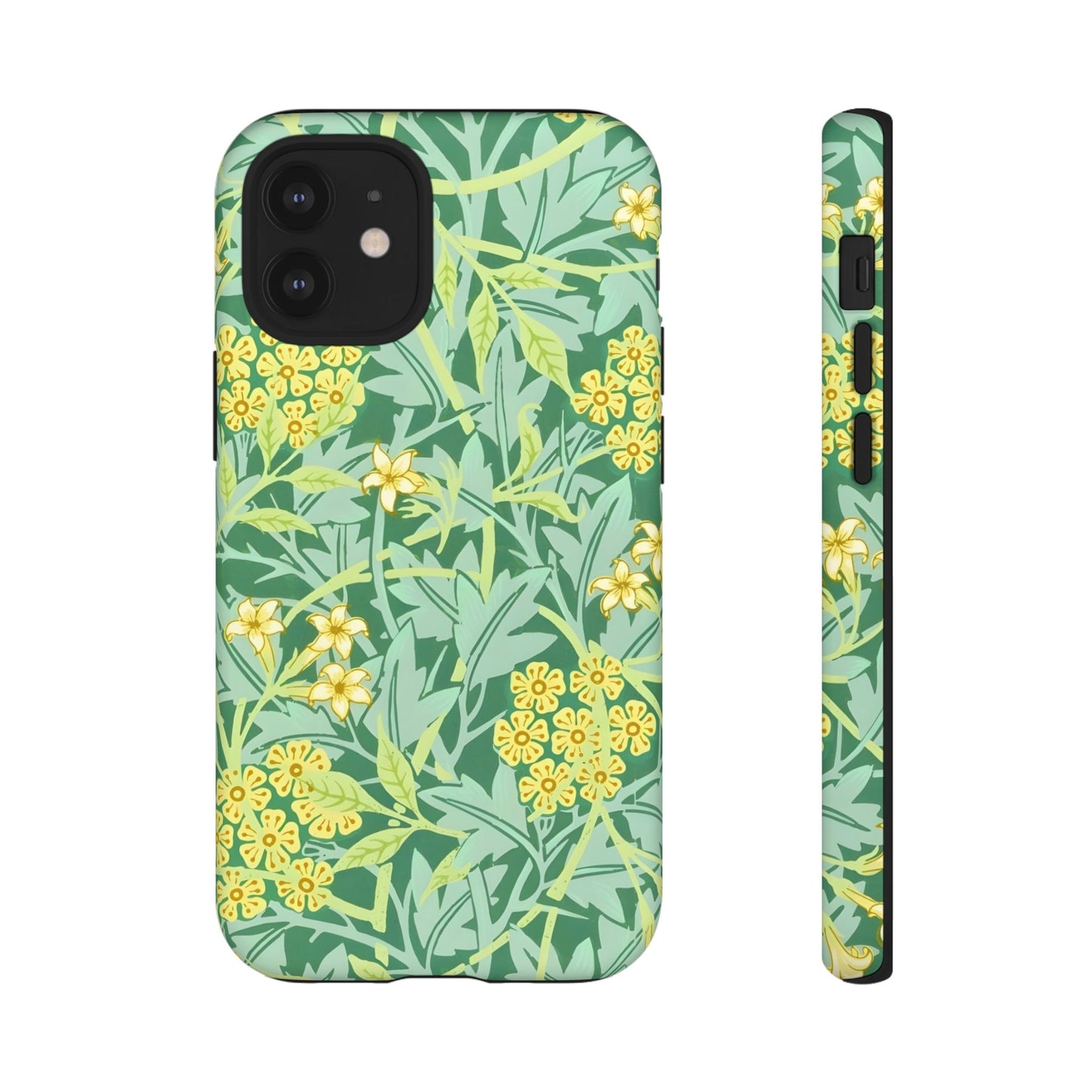 Tough Cases Organic Floral Phone Case, Stylish iPhone Cover, Eco-Friendly Gift, Nature Lover Accessory, Spring Decor, Unique Phone Protector