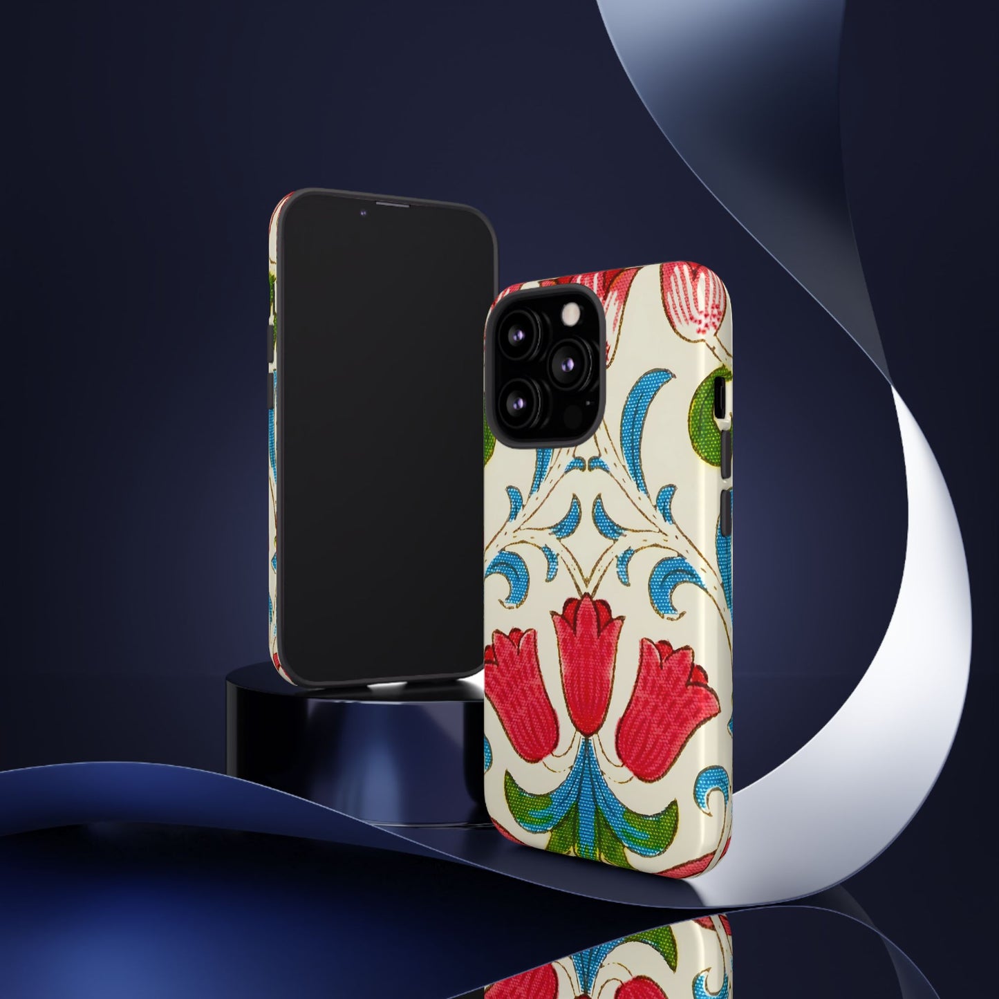 Floral Phone Case - Tough Cases | Stylish Protection, Gift for Her, Boho Phone Cover, Spring Accessory, Cute Tech