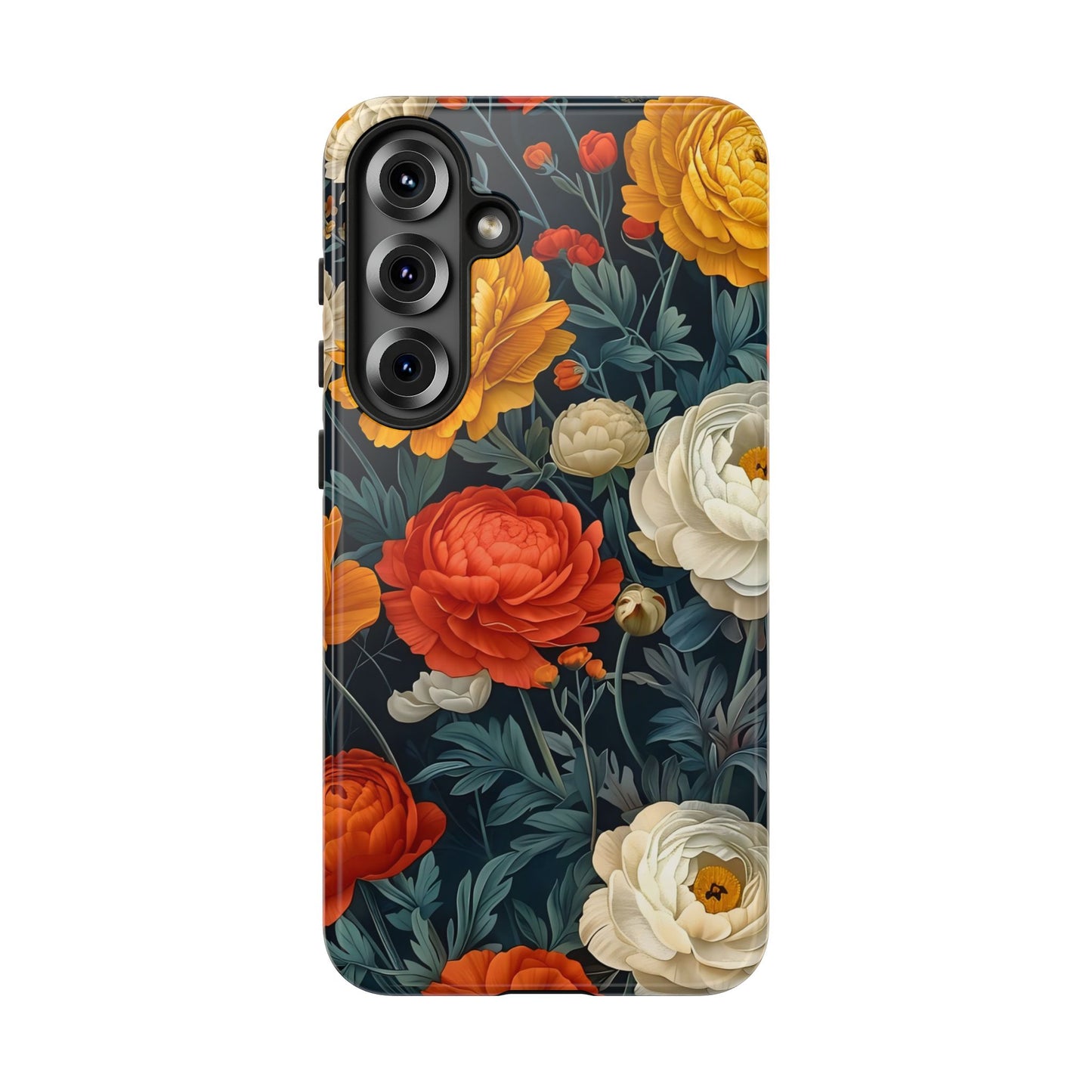 Floral Tough Case for Phones | Durable Floral Phone Cover, Boho Chic, Unique Gift for Her, Phone Protection, Flower Design