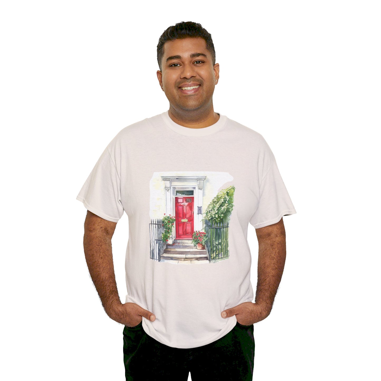 British Nature - Scenic Landscapes and Natural Beauty Cozy Unisex Heavy Cotton T-Shirt