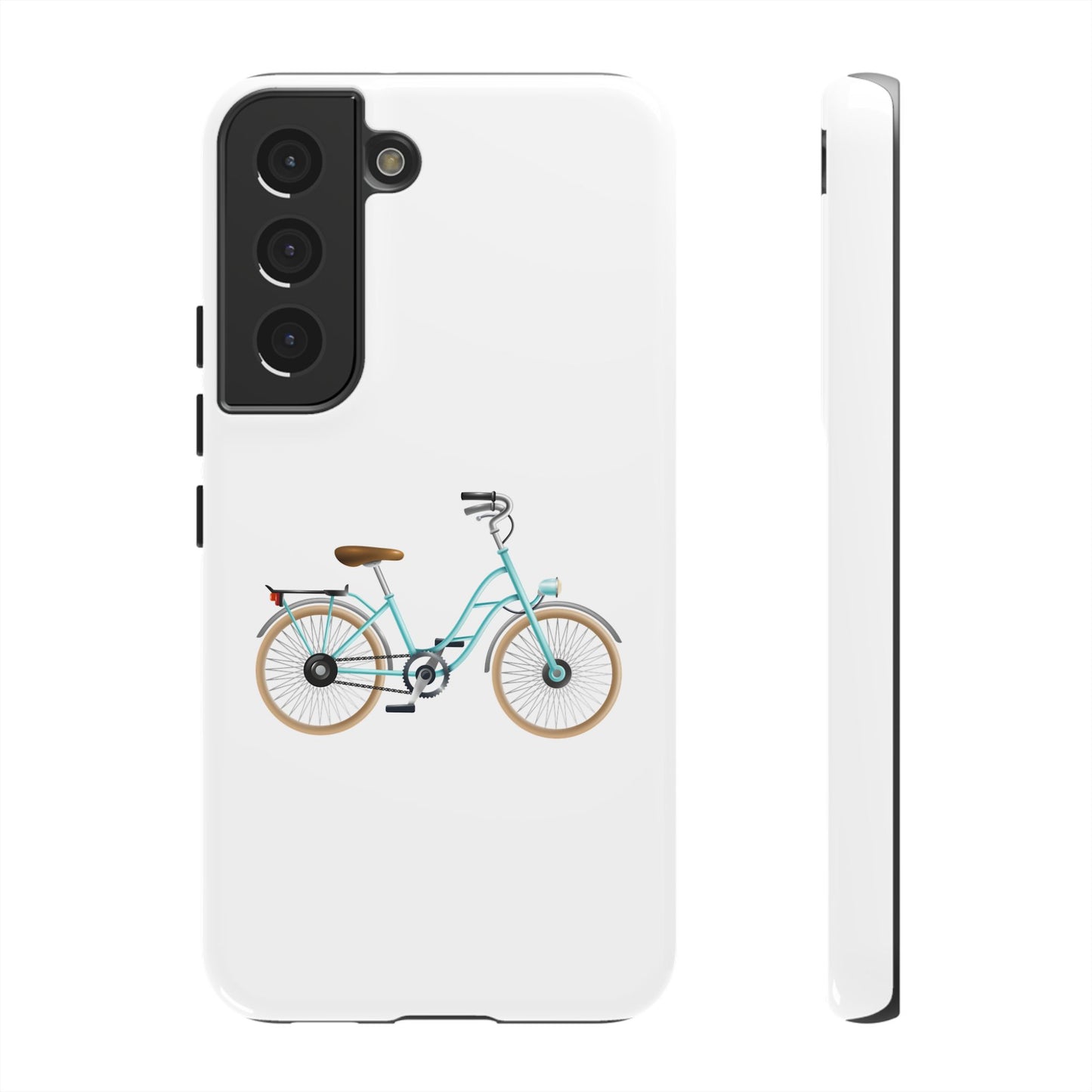 Bicycle Design Tough Phone Case - Durable Protection for Cyclists