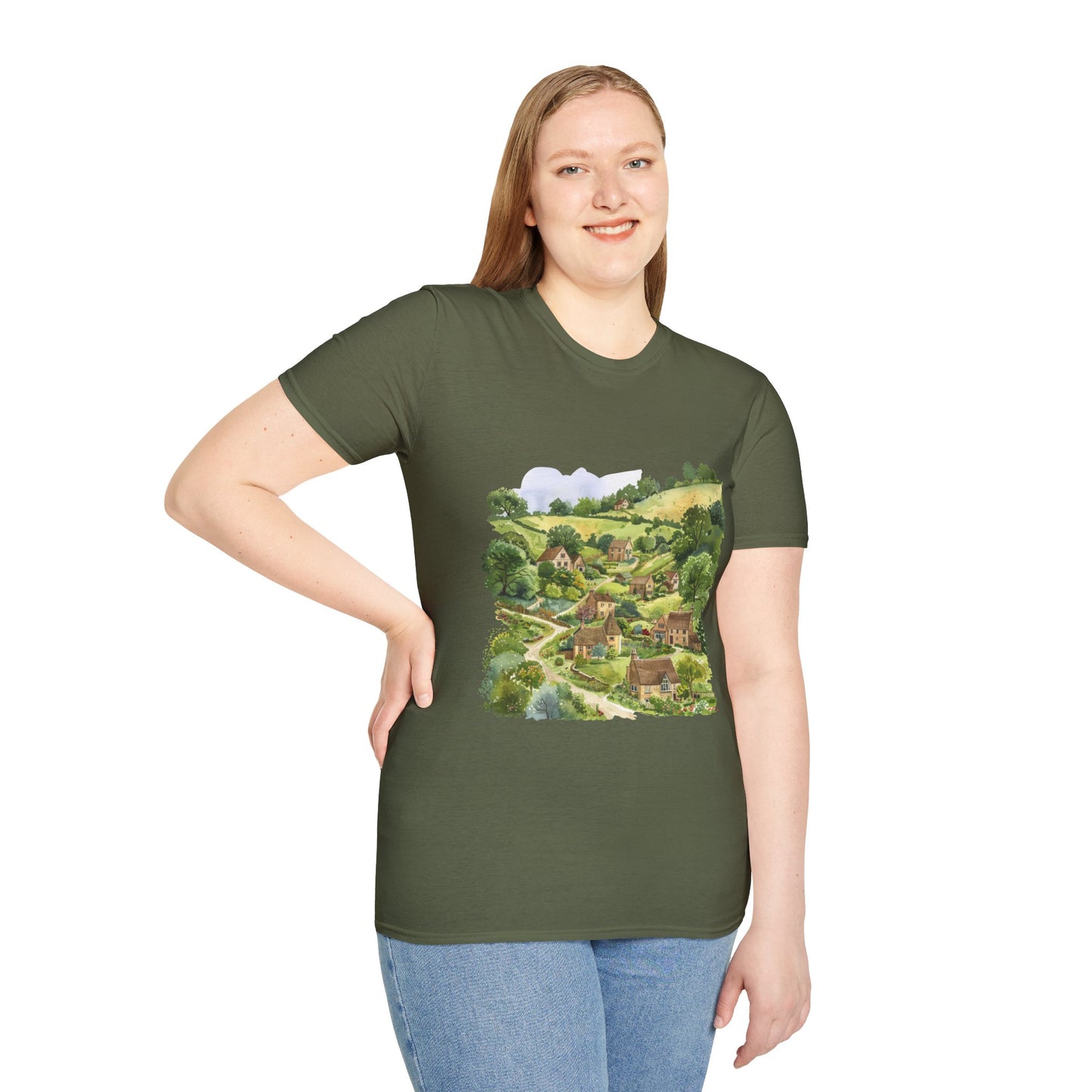 Unisex Softstyle T-Shirt - Embracing Classic British Charm and Style
