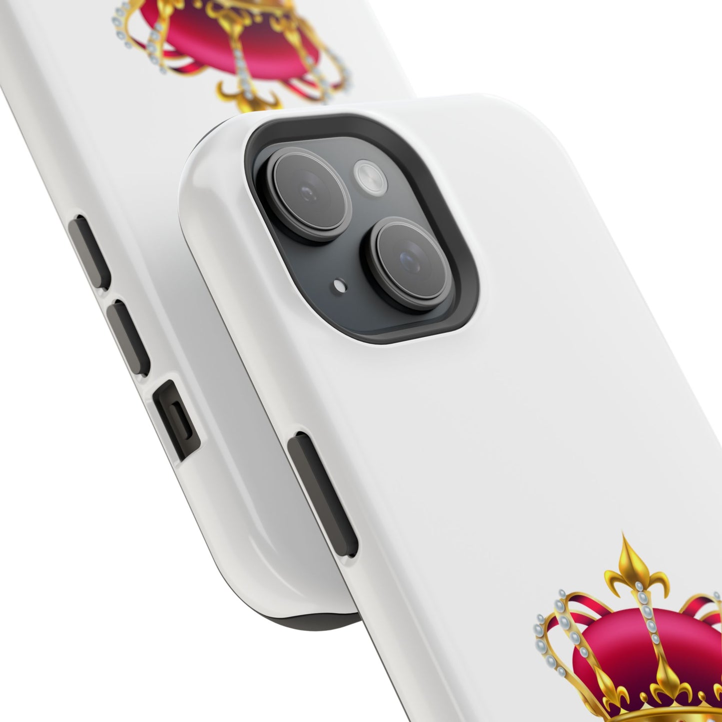 Crown Magnet Phone Cases, Trendy iPhone Covers, Gifts for Her, Birthday Accessories, Unique Custom Cases, Stylish Phone Protection